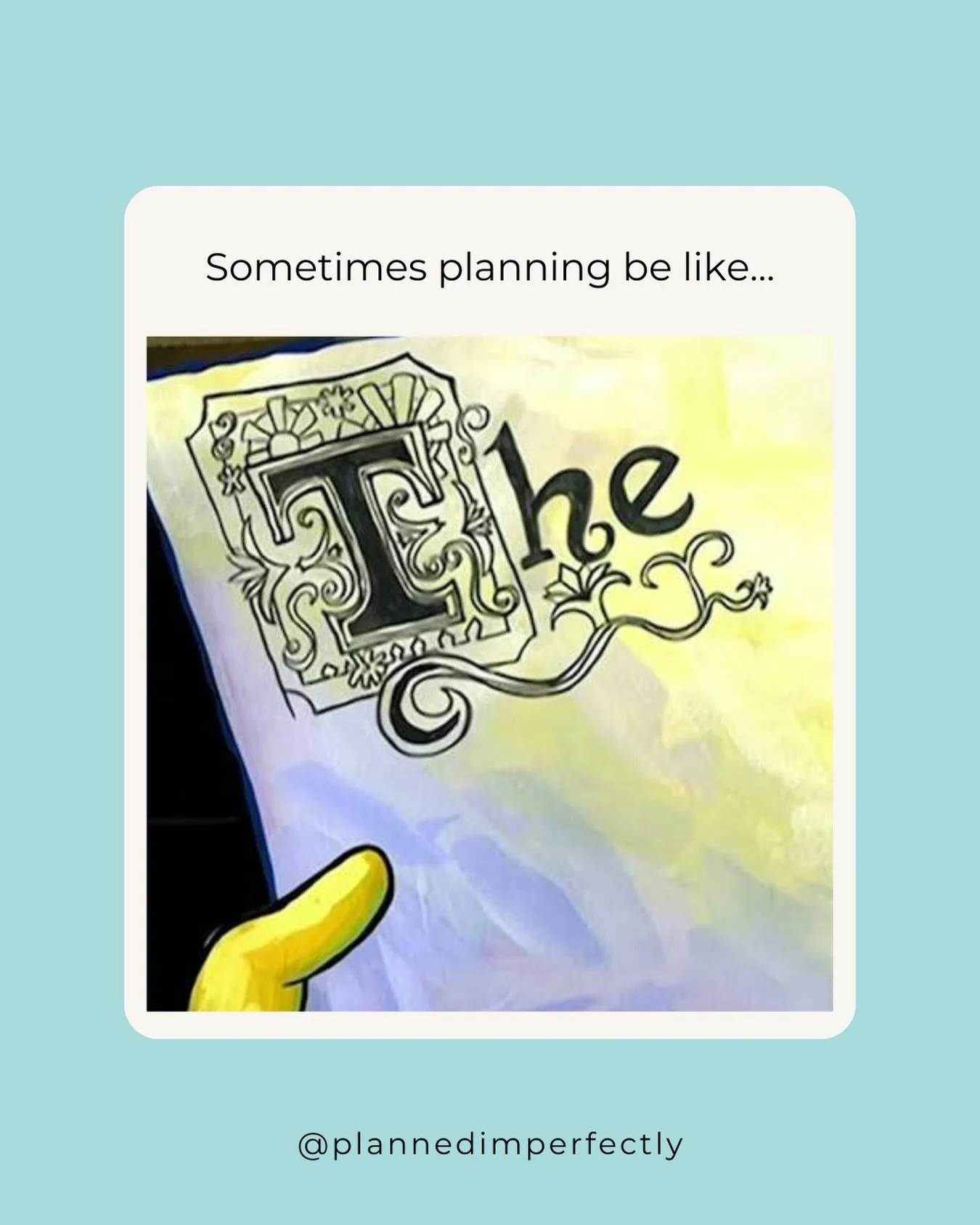 Sometimes planning be like&hellip; making a beautifully decorated spread for just 2 tasks on your to-do list 😅

And I wouldn&rsquo;t have it any other way 😤

#plannercommunity #plannerlife #productivity #meme