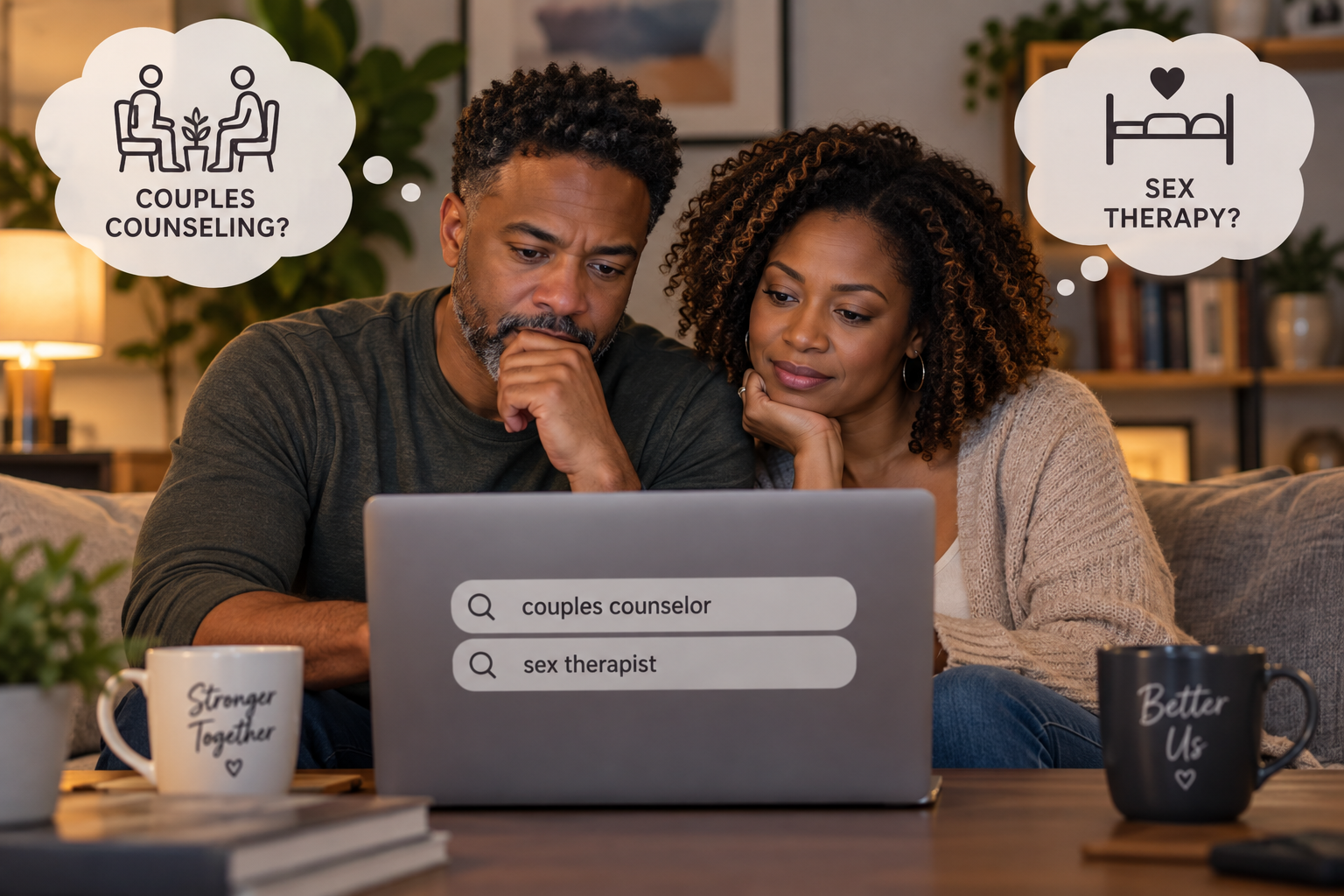 Couples Counseling vs. Sex Therapy: Which One Do You Need?