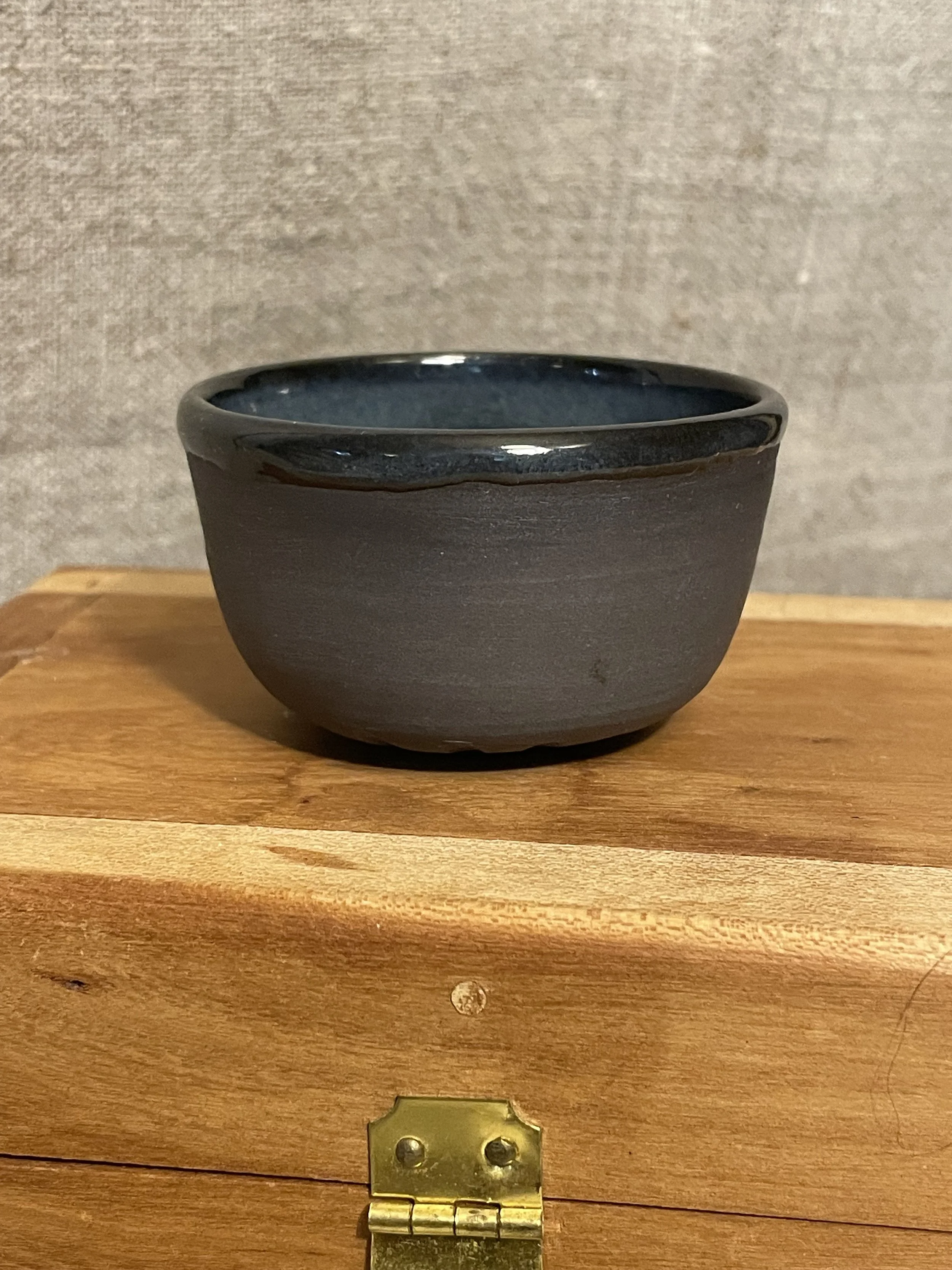 Black Porcelain Tasting Cup