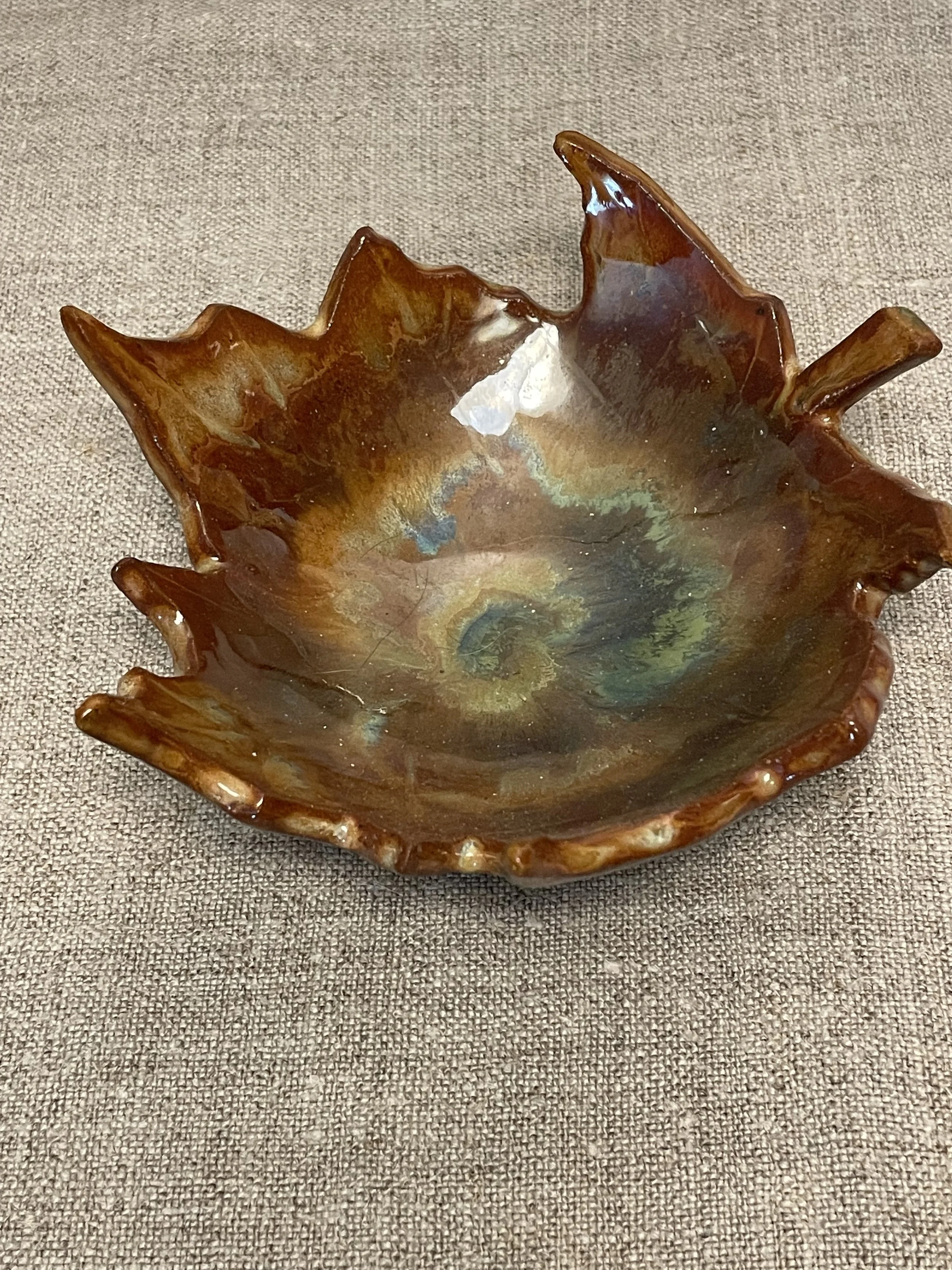 Maple Leaf Trinket Bowl