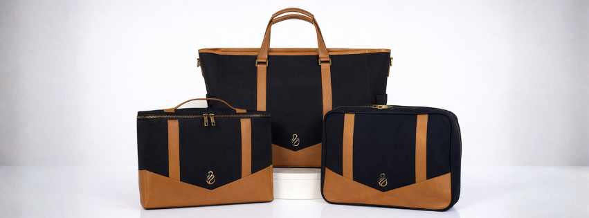 The Little Hauler Modular System, diaper bag system, diaper tote, modular bag