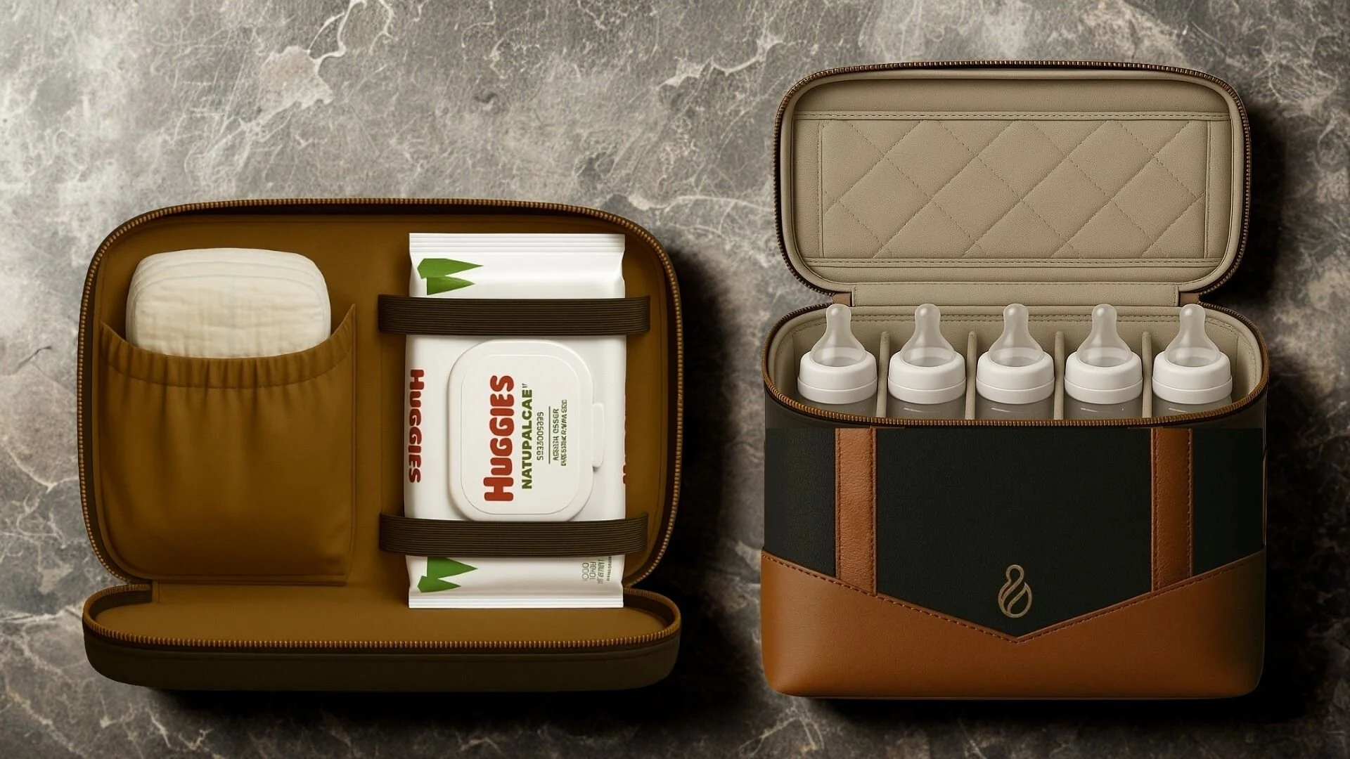 The Little Hauler by Tuck & Tote - A modular parenting gear system. Premium Functional Diaper Bag, Baby Bag.