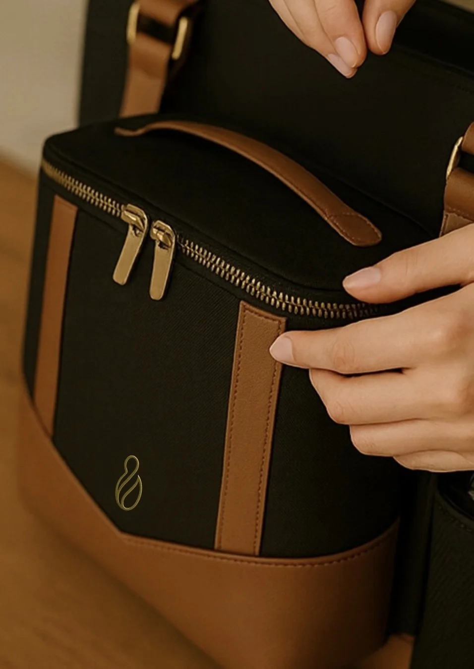 The Little Hauler by Tuck & Tote - A modular parenting gear system. Premium Functional Diaper Bag, Baby Bag.