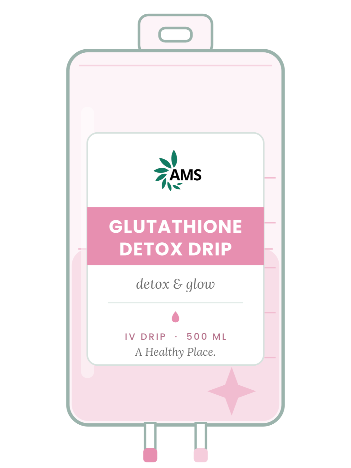 Glutathione Detox Drip IV bag