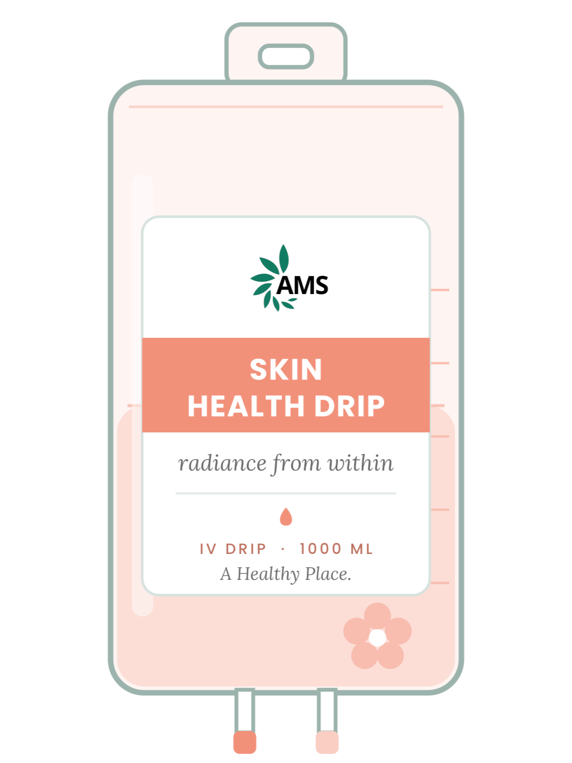 Skin Health Drip IV bag