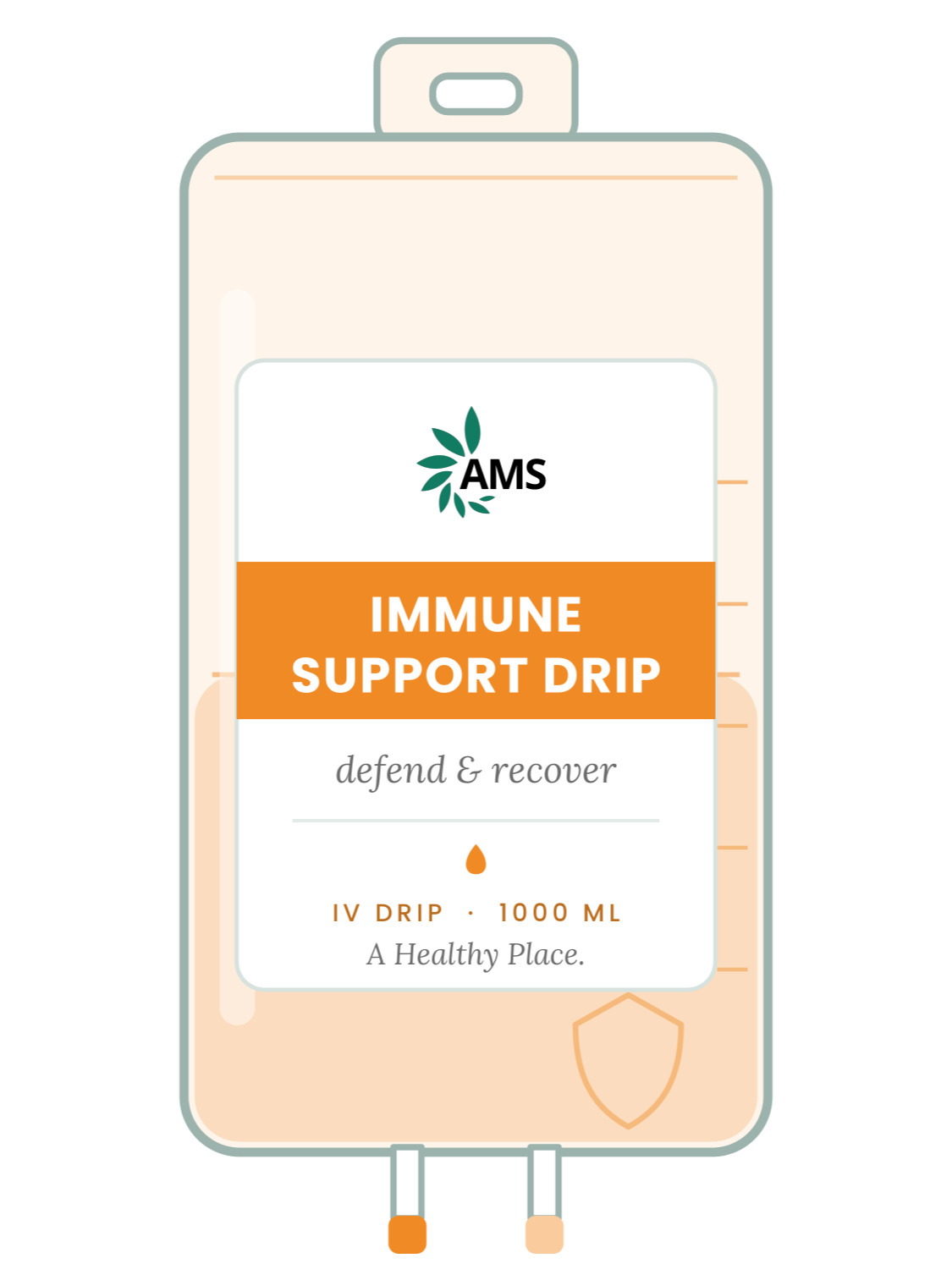 Immune Support Drip IV bag