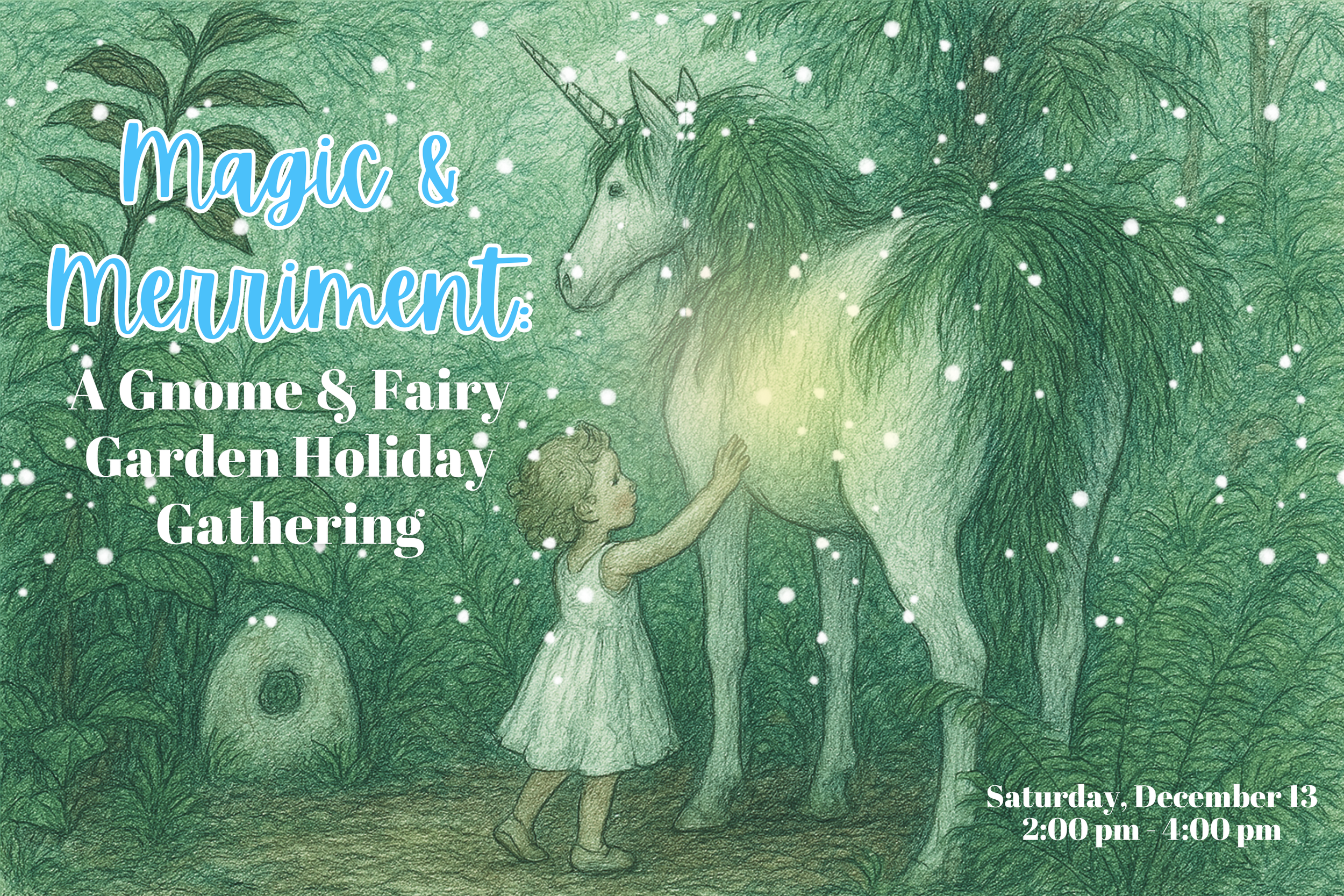 Magic &amp; Merriment: A Gnome &amp; Fairy Garden Holiday Gathering