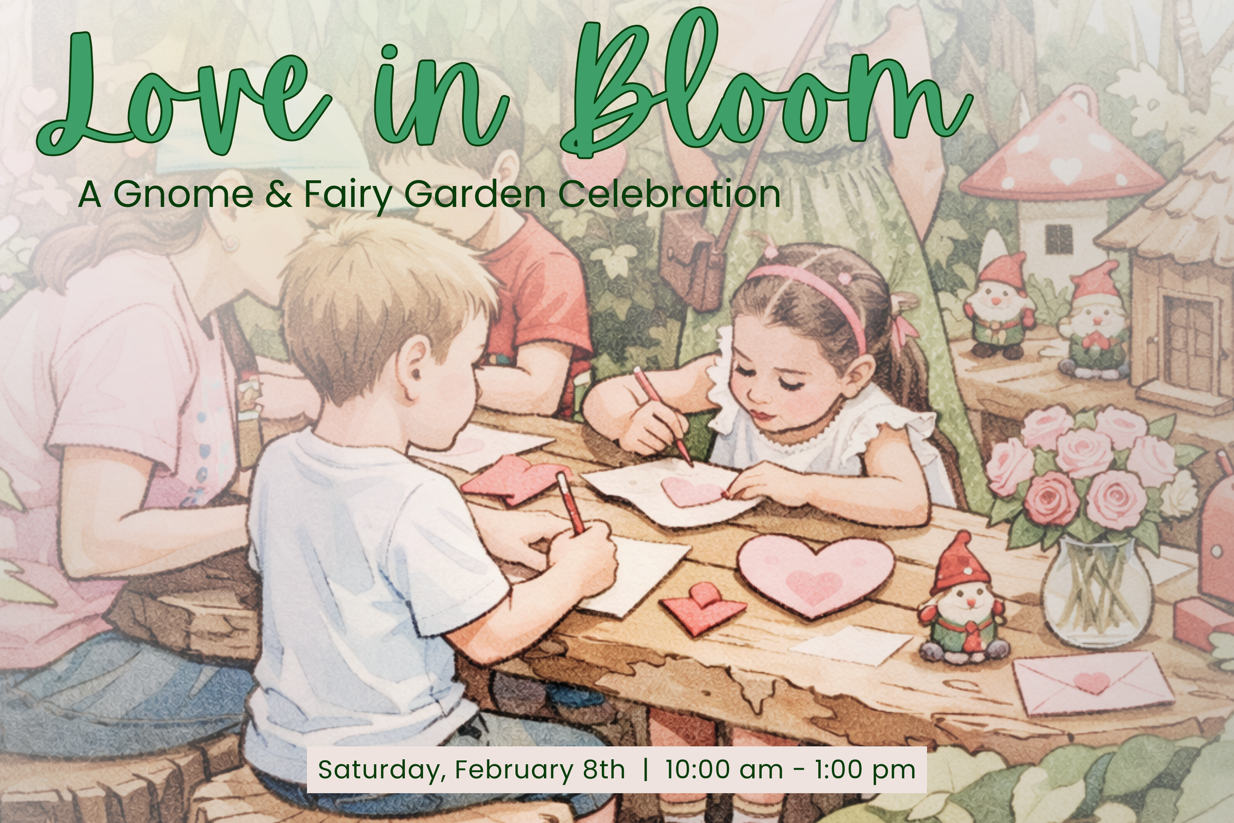 Love in Bloom: A Gnome &amp; Fairy Garden Celebration