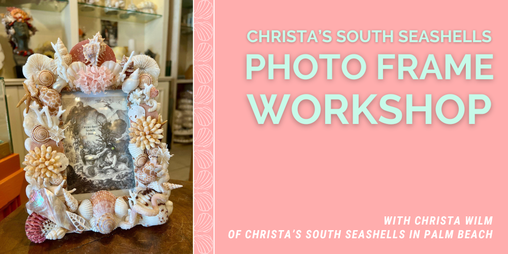 Christa’s South Seashells Photo Frame Workshop