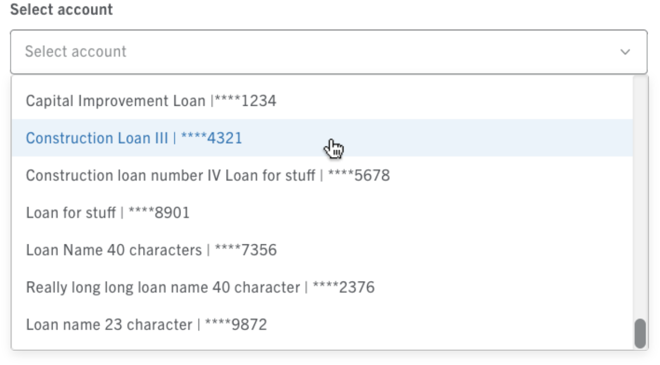 Autocomplete component