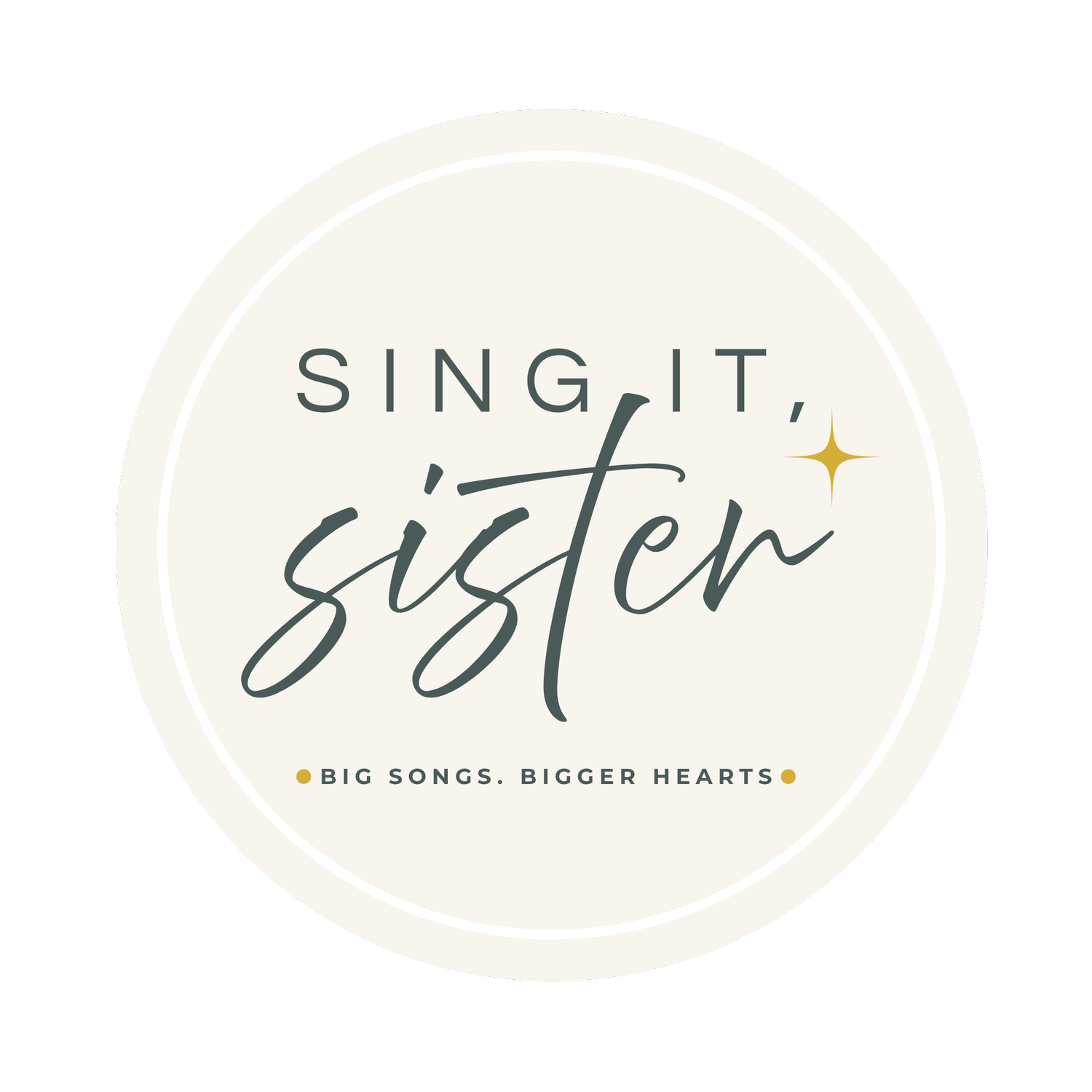 Sing It, Sister