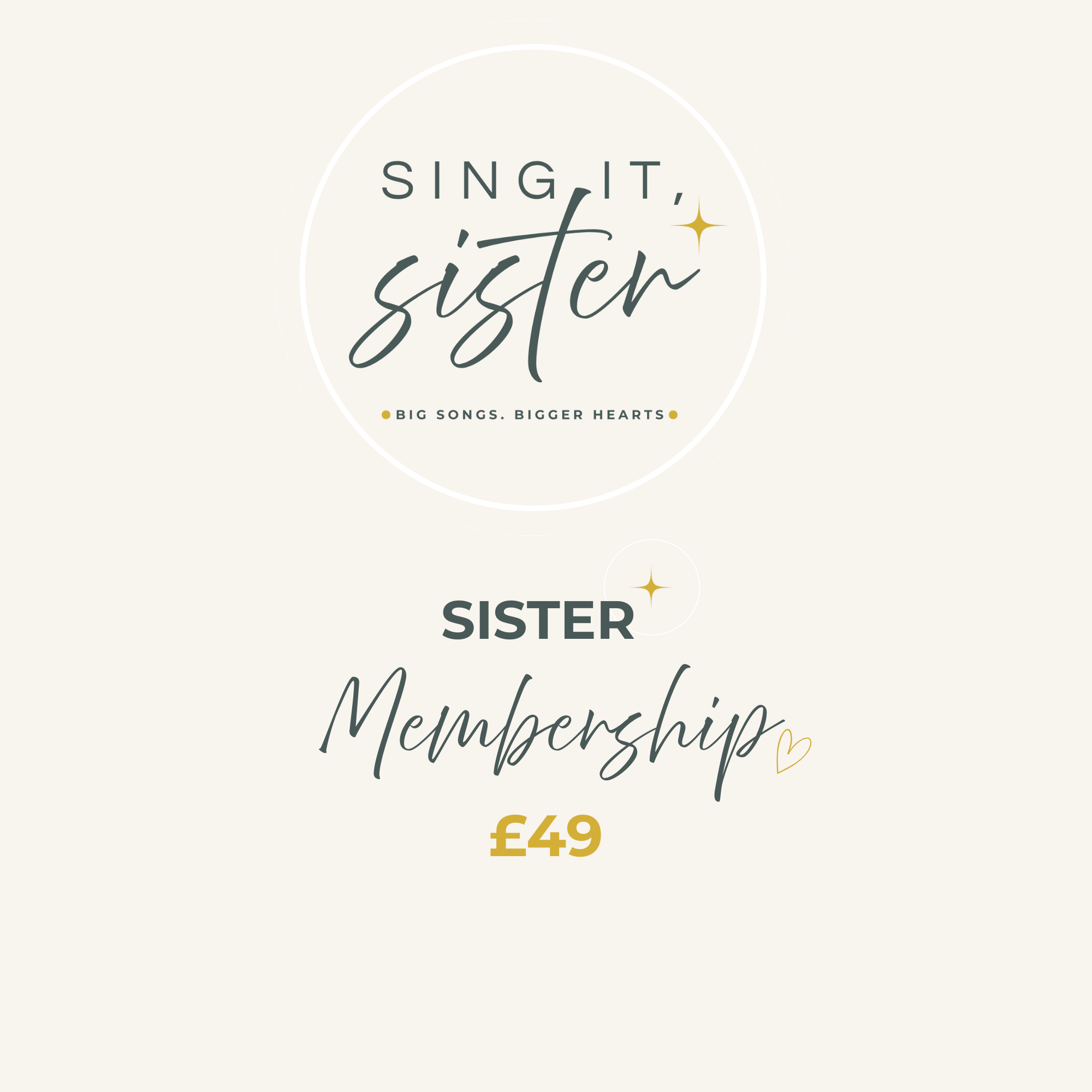 SISTER MEMEBERSHIP 🌸