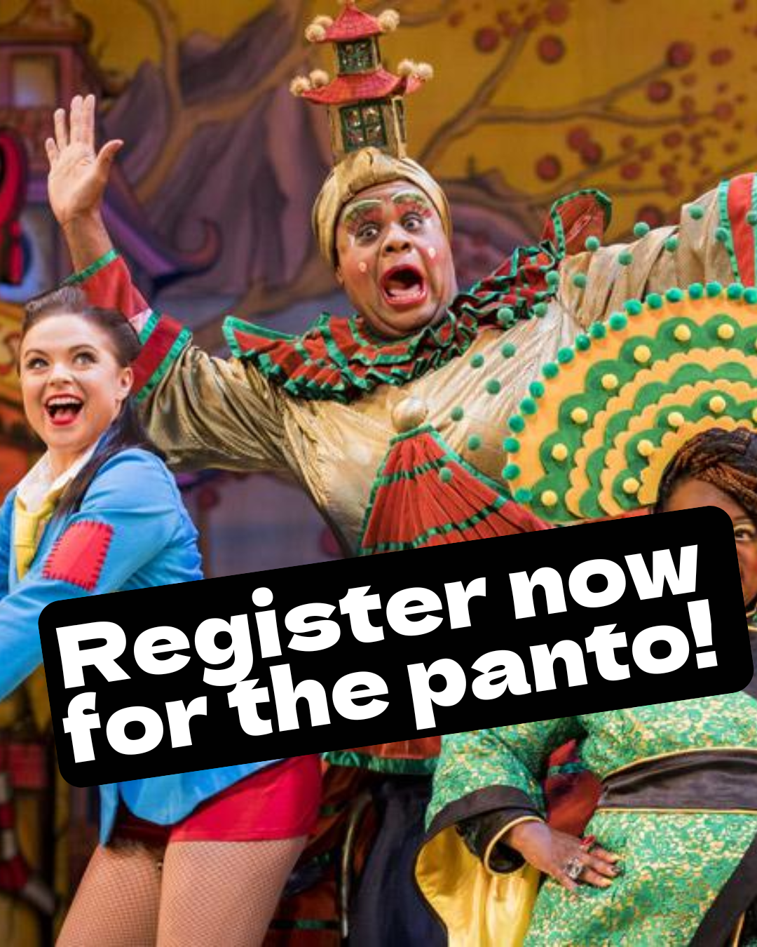 Just announced: our Christmas pantomime