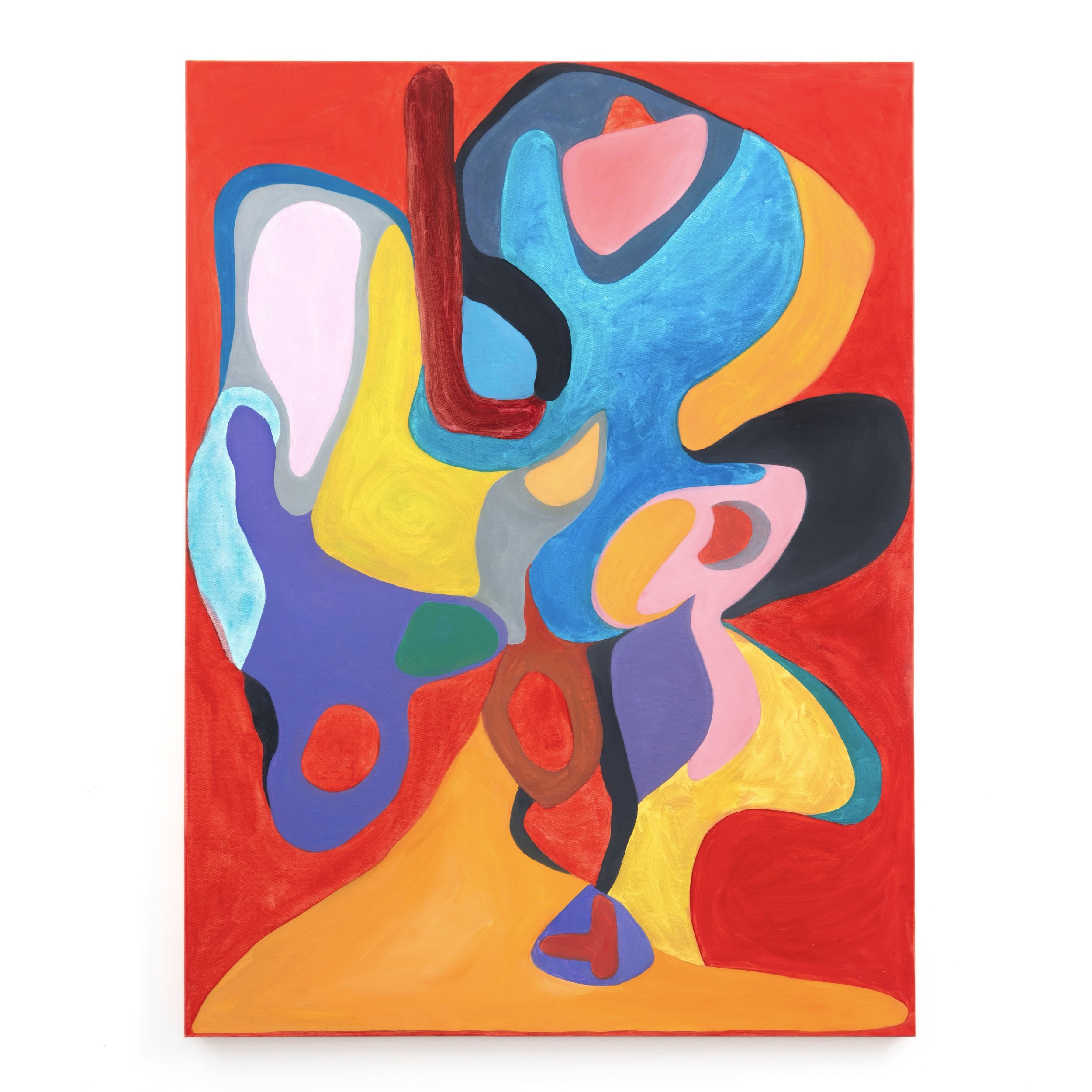 Unyielding Roots 131, Oil on canvas, 48" x 36", 2024