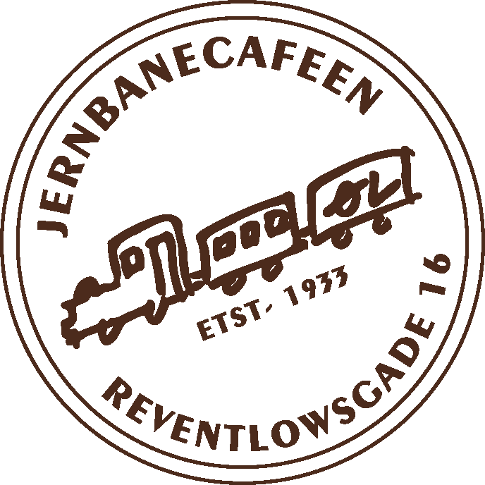 Logo for Jernbanecaféen