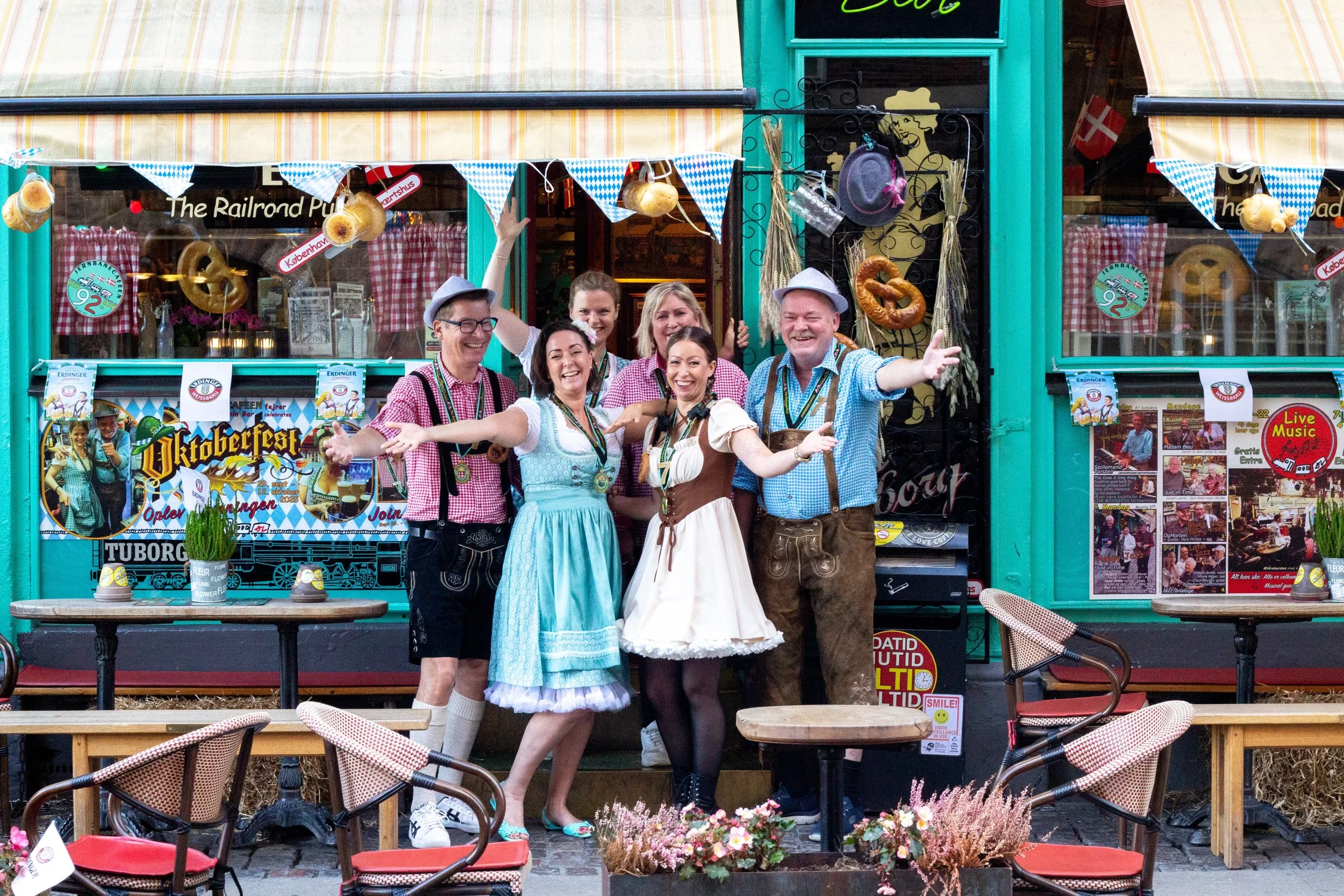 Jernbanecafeens Oktoberfest - Kom udklædt og få en Weissbeier på husets