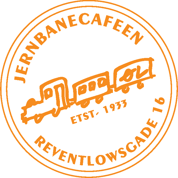 Jernbanecafeen logo