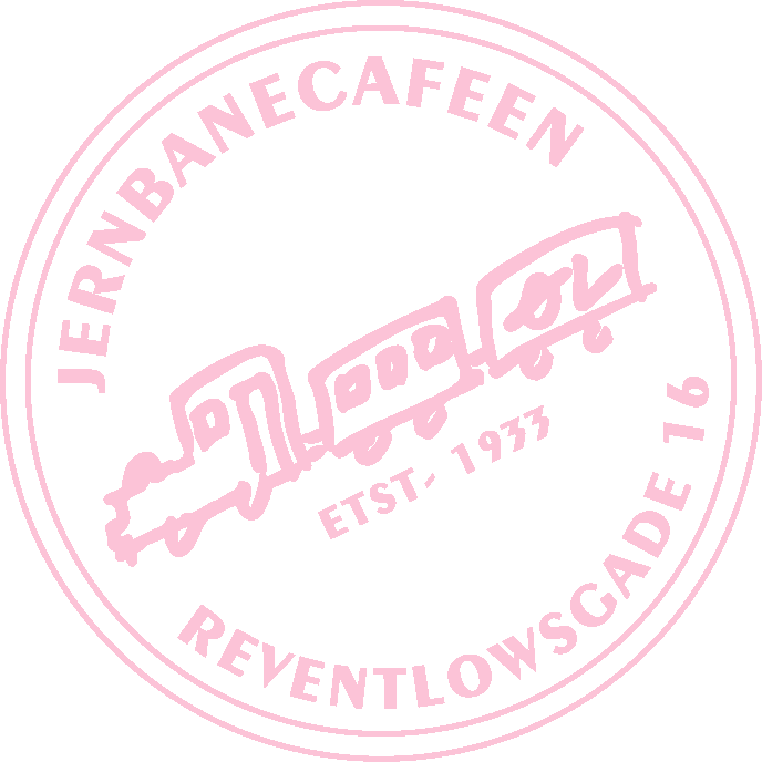 Logo for Jernbanecafeen