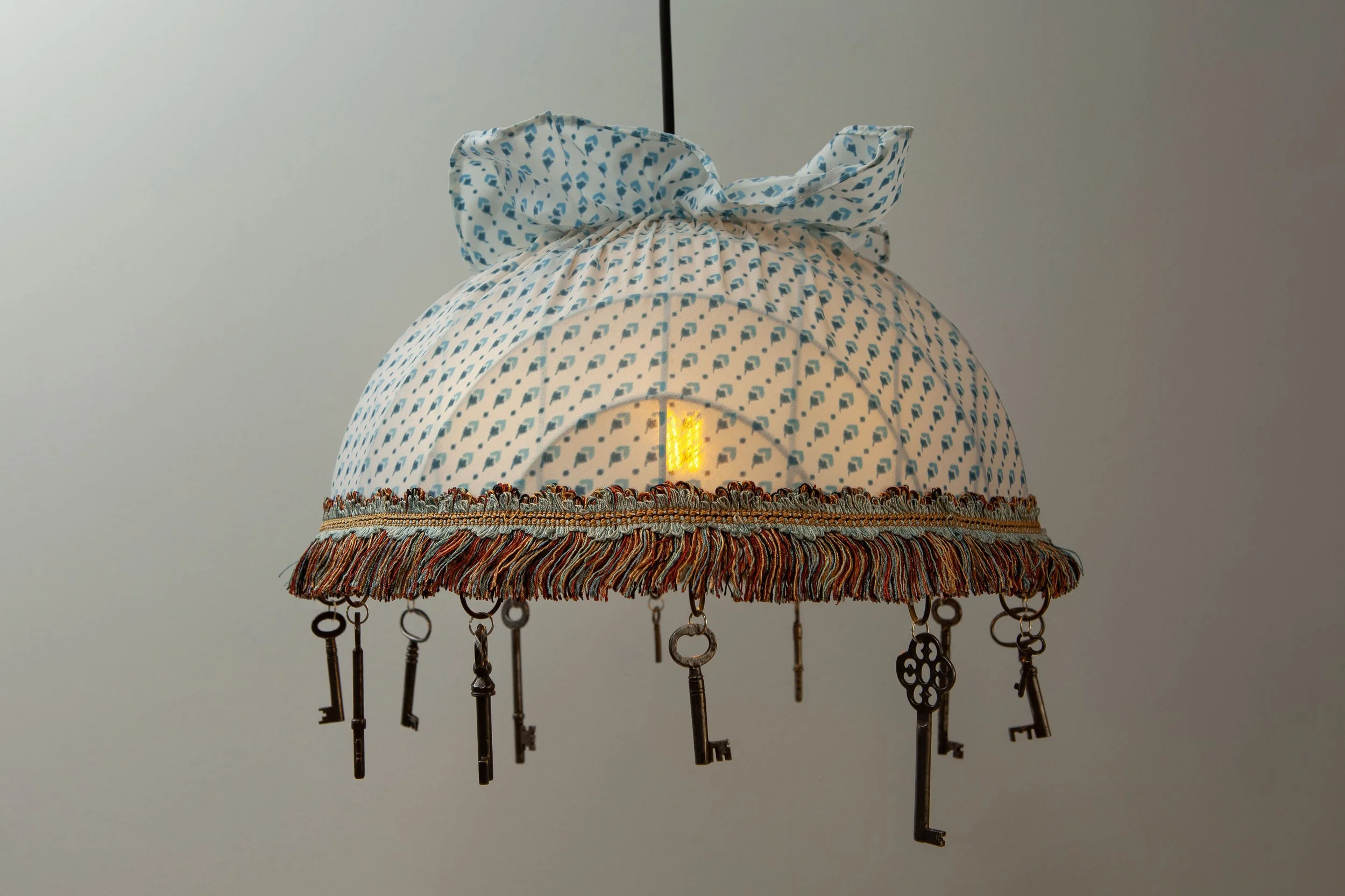 Vintage Key Ceiling Shade