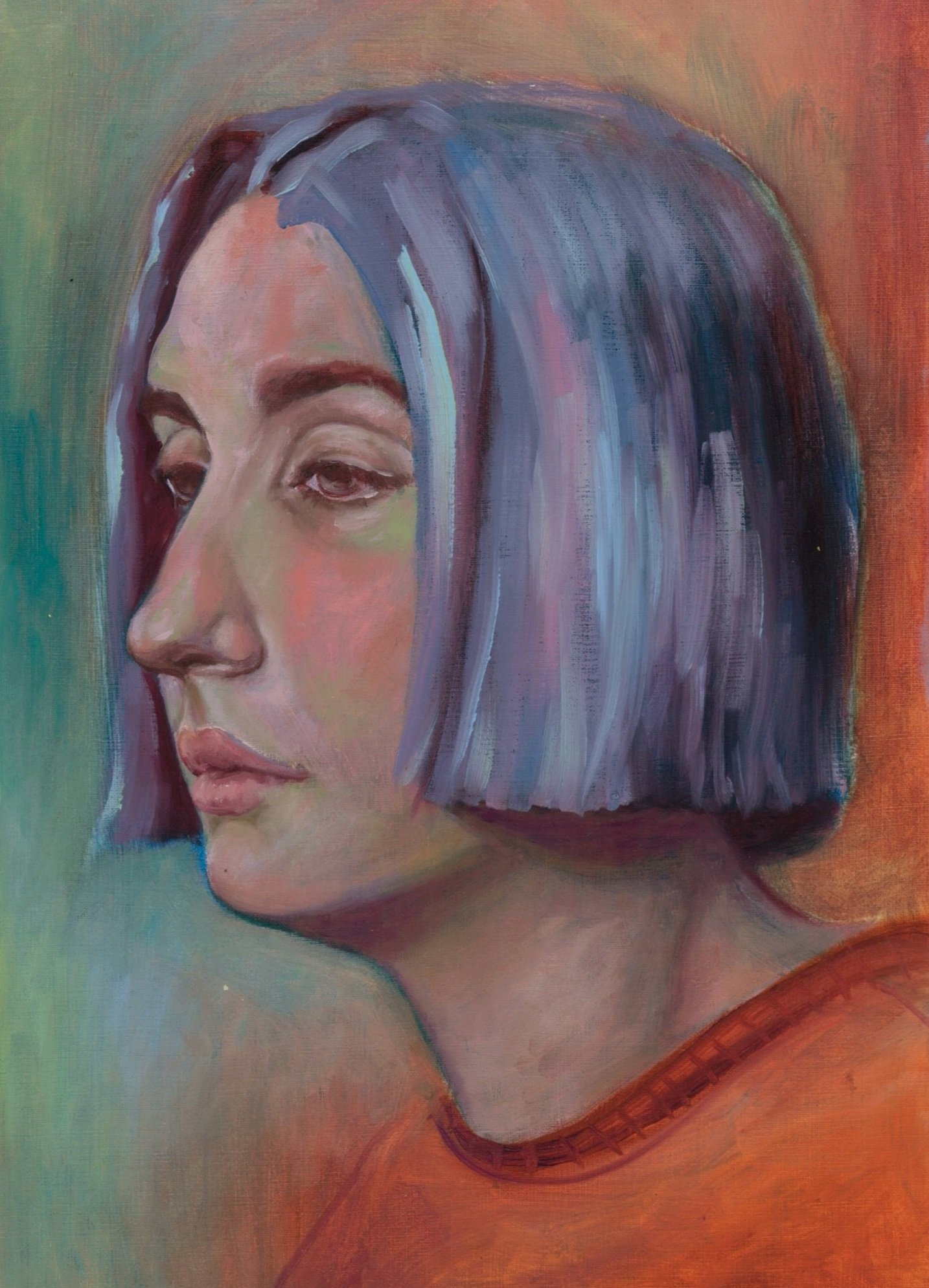 Oil on paper
A4