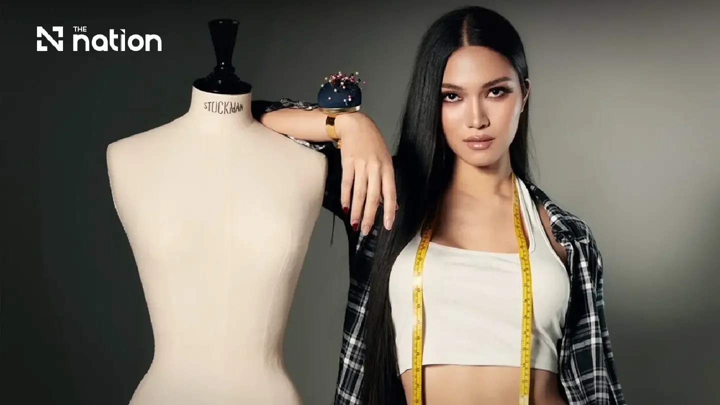 Maxy Harnsongkram, founder of MAXY LALA and co-founder of Unix Wear, featured in The Nation Thailand for her contributions to Thai couture and international pageant fashion.