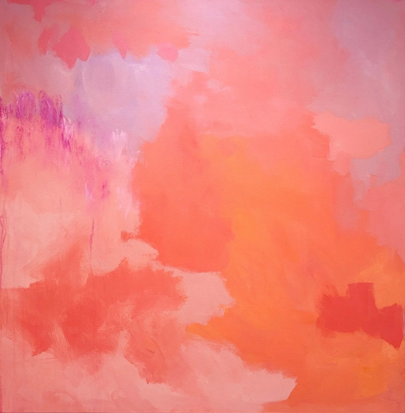 Valo löytää kaiken 100x100cm Kaisa Hart.jpg