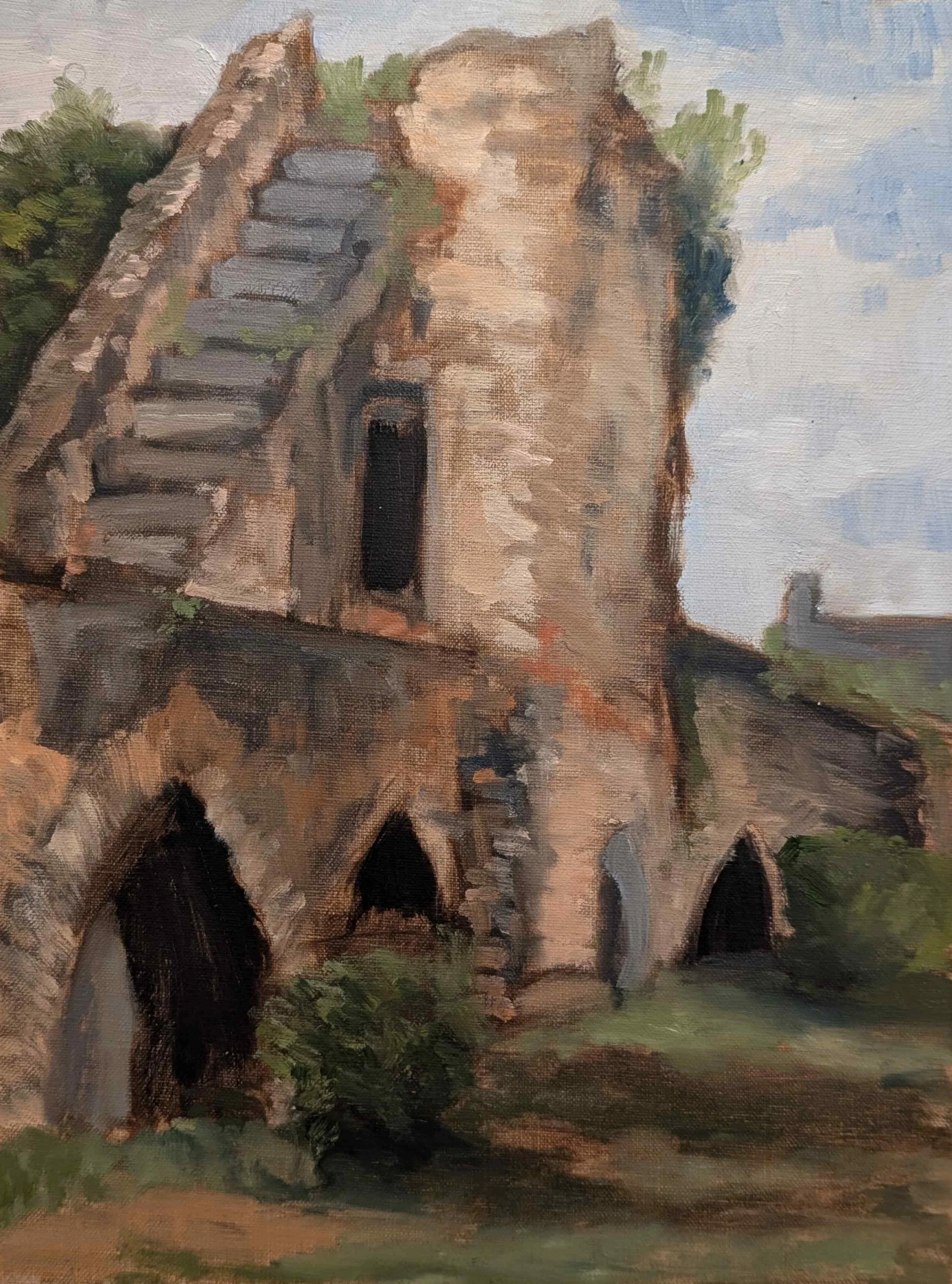 Marian Carroll 'Old Steps St Mary's' - €295