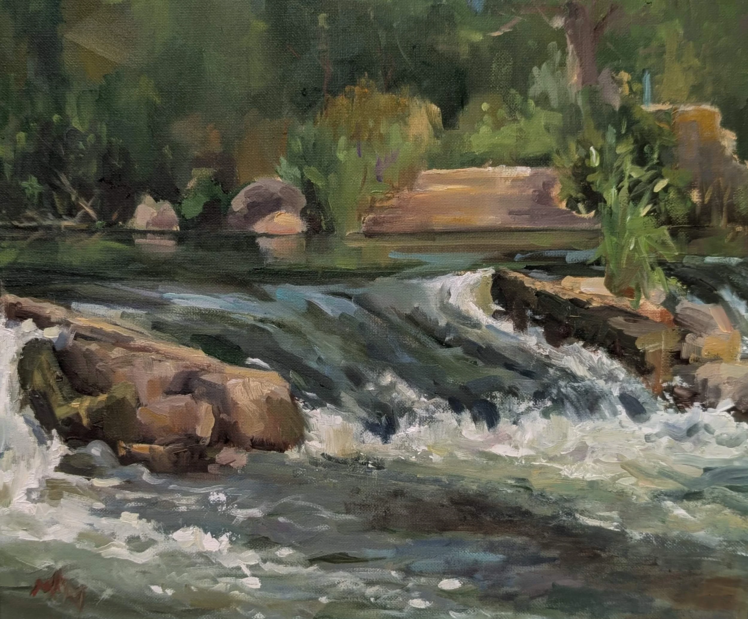 Marcella Meagher 'The Lady Blessington's Weir' - €450