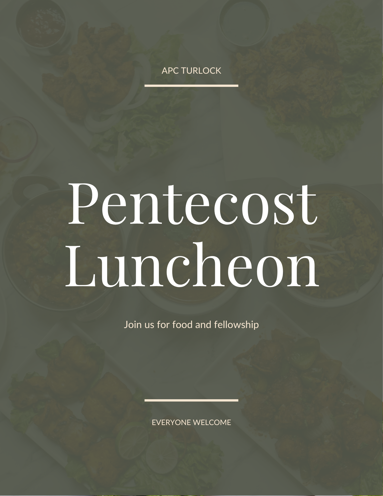 Pentecost Lucheon
