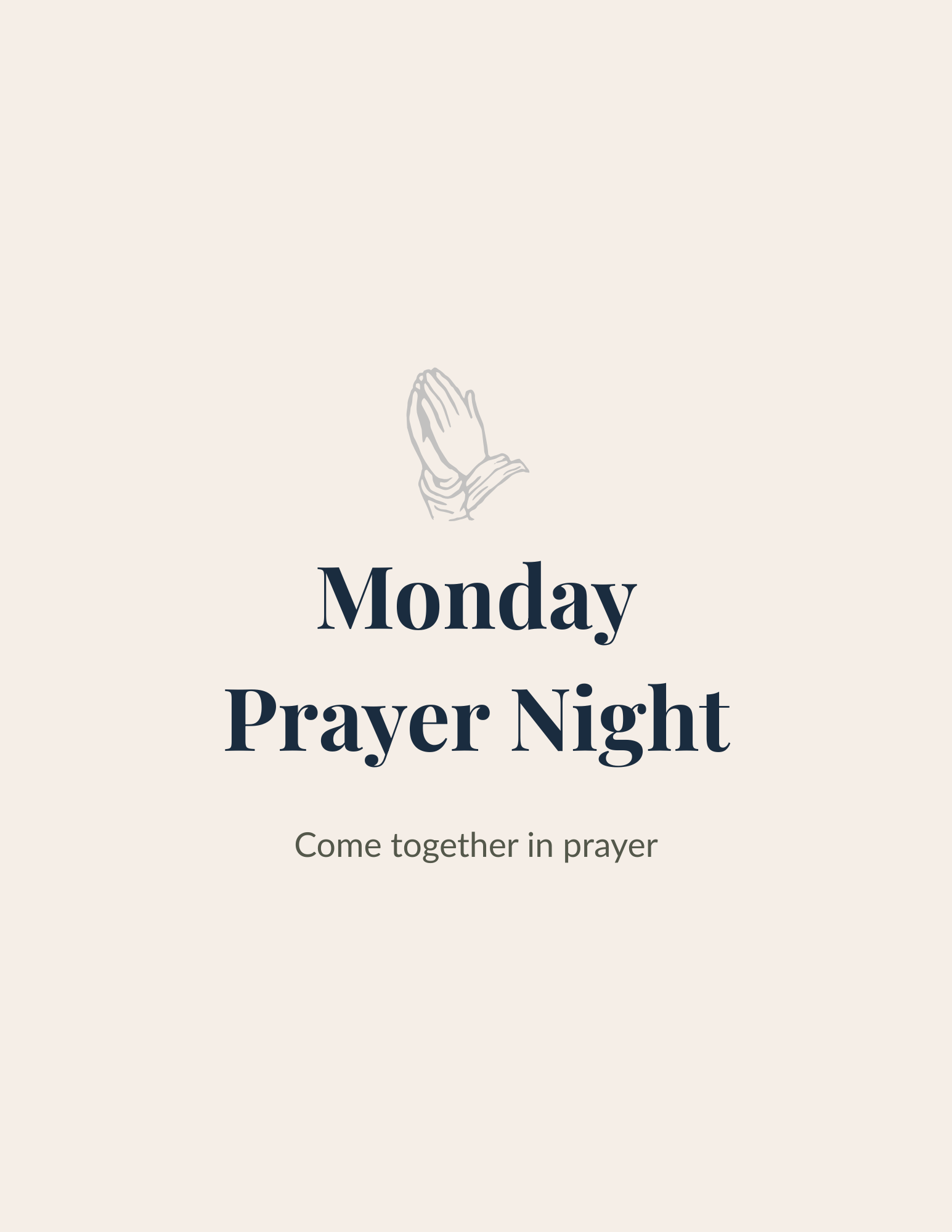 Prayer Night