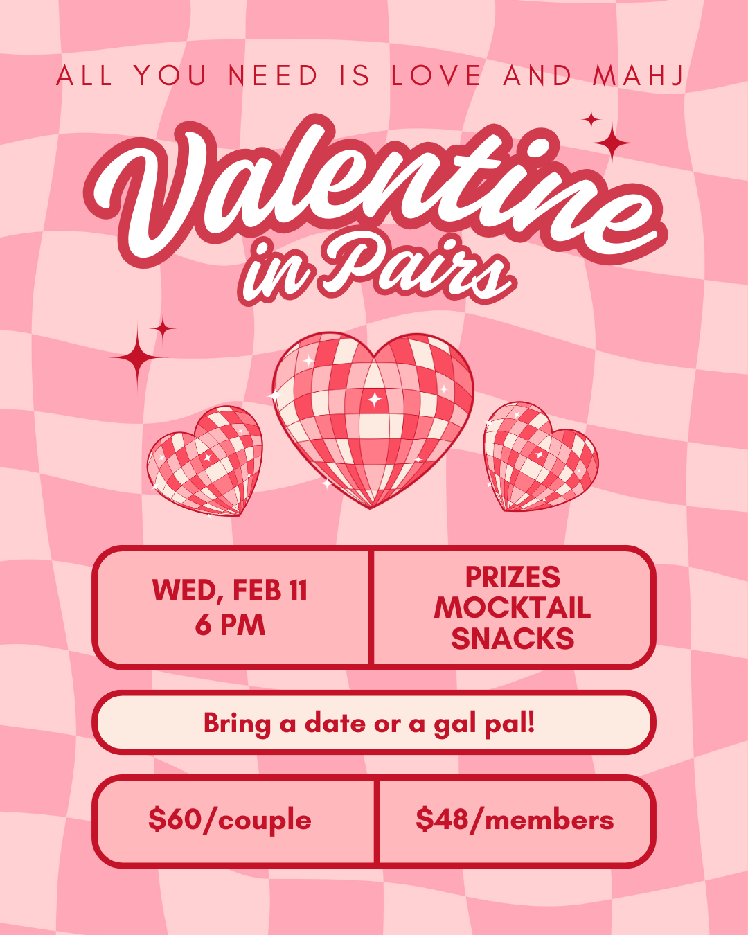 Valentine's in Pairs Event