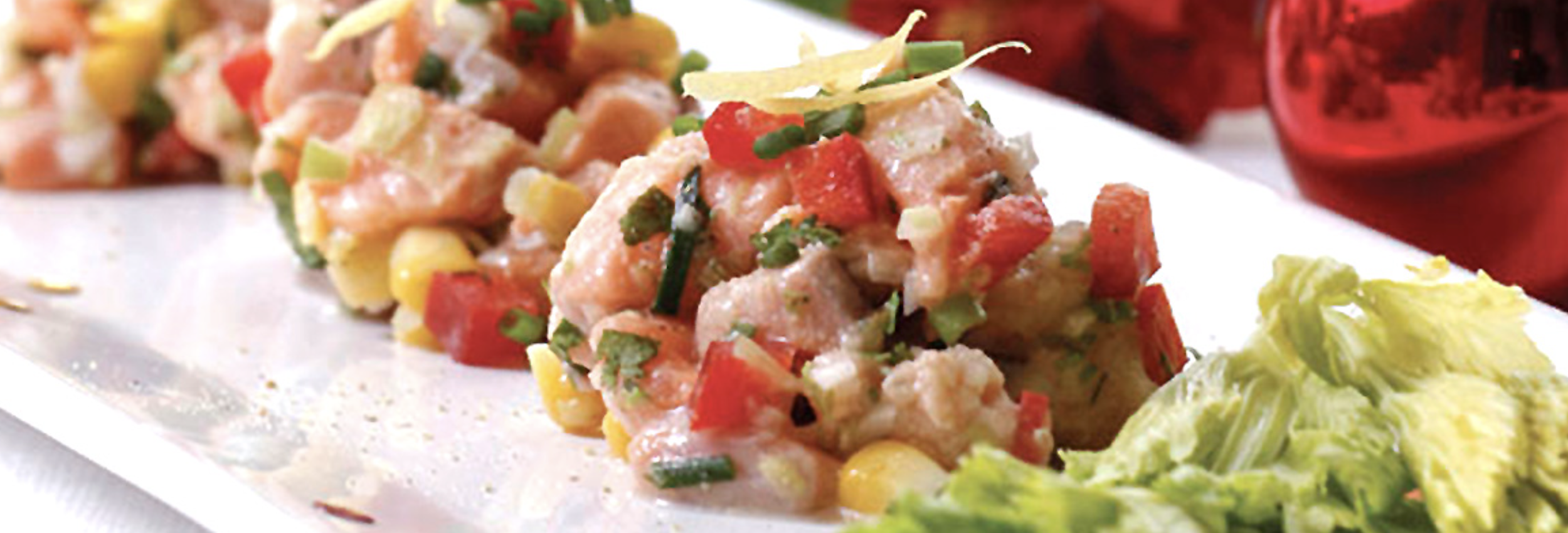 Ceviche de Salmón de Chile