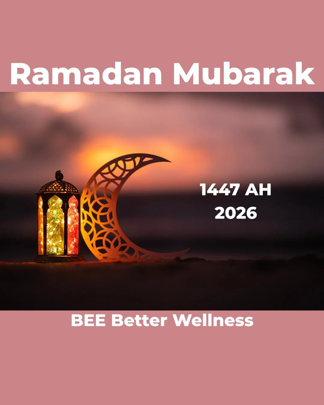To my beautiful community observing Ramadan, may this month bring spiritual growth, gratitude, and deep inner peace. Ramadan Mubarak