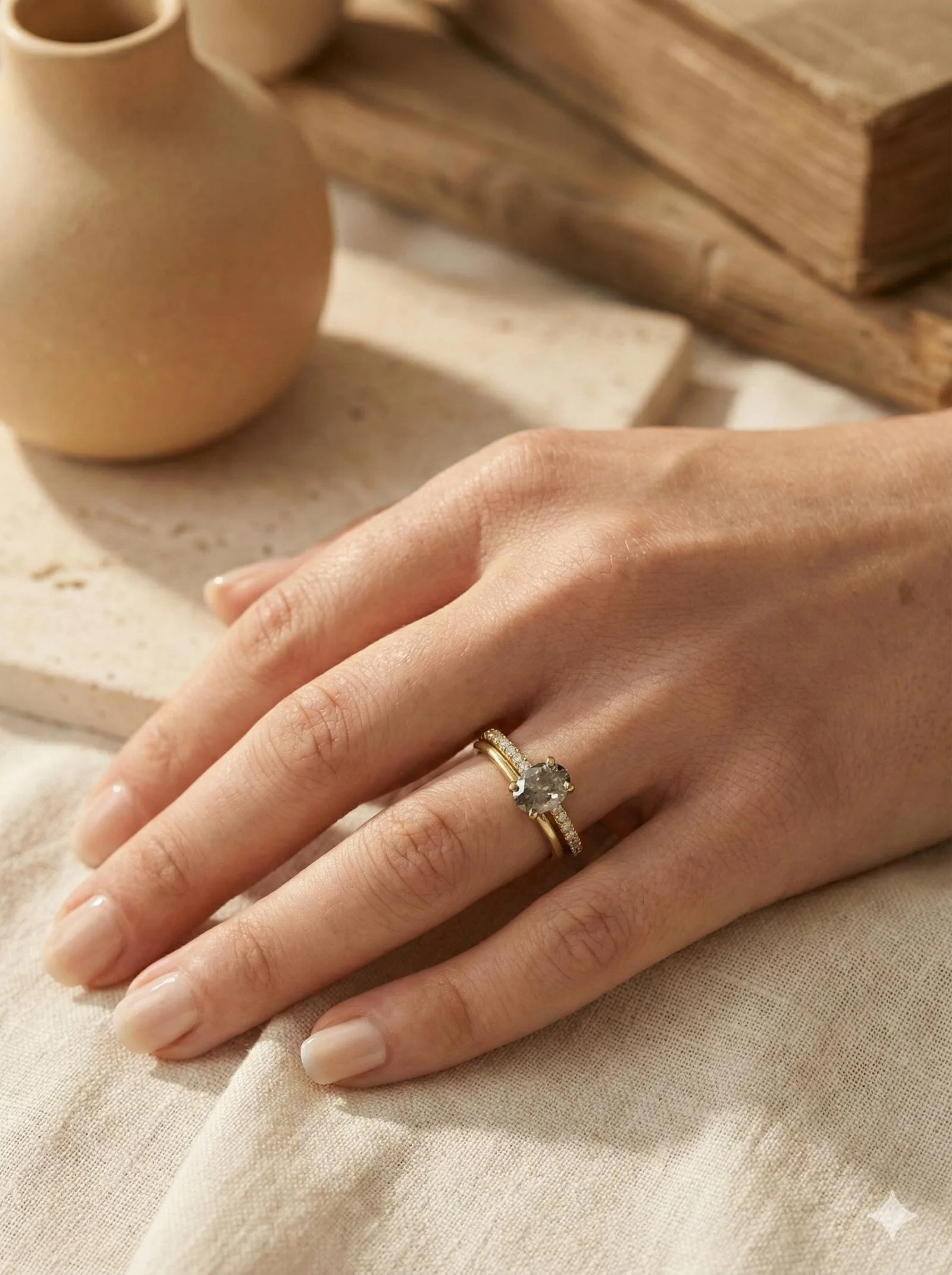 Martha Bling - Bruine saffier