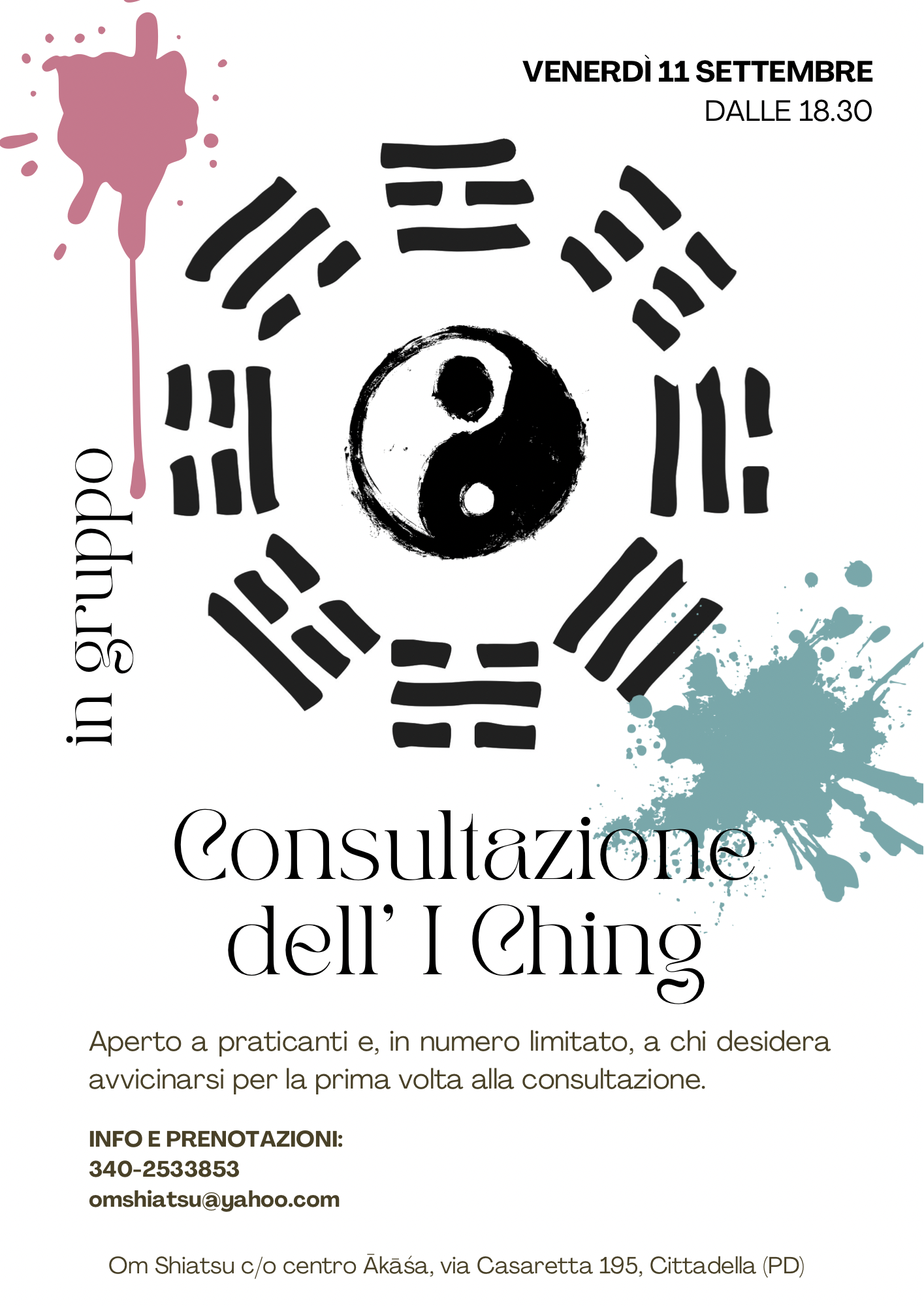 consultazione dell’i ching in gruppo