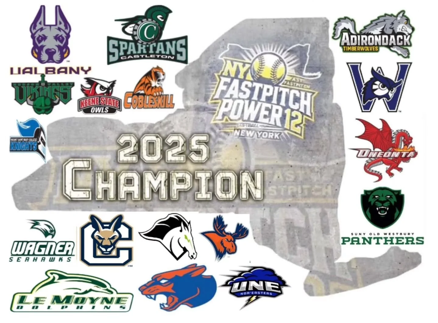 TAUK SOFTBALL representing well up in Clifton Park, N.Y. at the NY Fastpitch Power 12 Showcase 💪 Tauk girls battled through chilly conditions and had a solid Saturday including a big come from behind win in Game 1. The girls faced quality arms and p