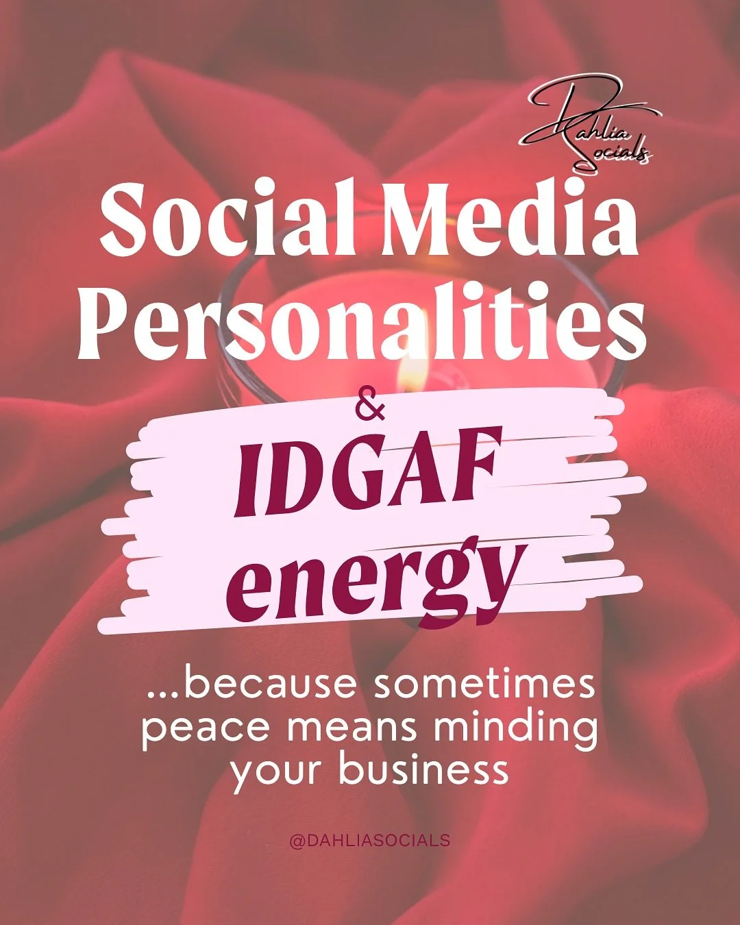✨Each social media personality has their own version of IDGAF energy.
Which one feels like you this week? 👀 

💌 Haven&rsquo;t met your social media personality yet? Take the FREE &amp; FUN quiz in my bio or comment or DM Quiz and I will send you th