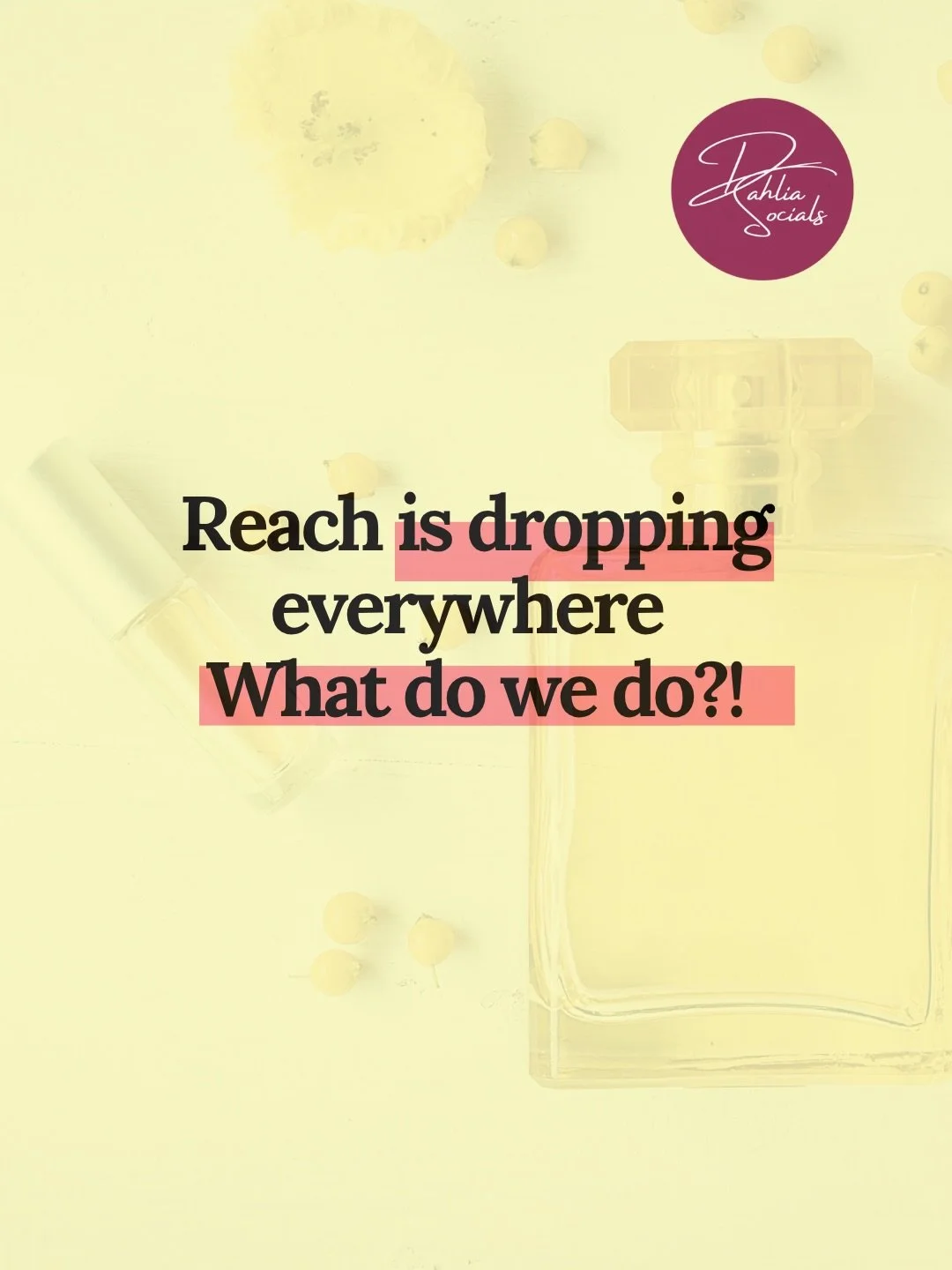 ‼️Instagram reach is dropping and every post I&rsquo;m seeing about it is just talking about the fear. Nobody&rsquo;s saying what to do to fix it.

But truthful, when your reach was high, most of it wasn&rsquo;t doing anything for your business anywa