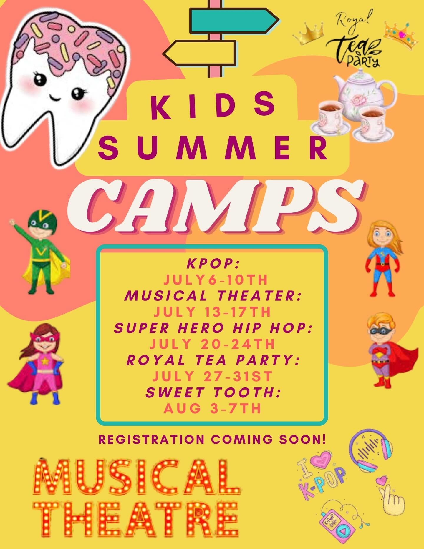 ☀️Get ready for a summer full of fun☀️

More details, registration and instructor info coming soon- STAY TUNED!

#summerdancecamps #bellissimodanceco #bloombeyondlimits #asummertorememeber