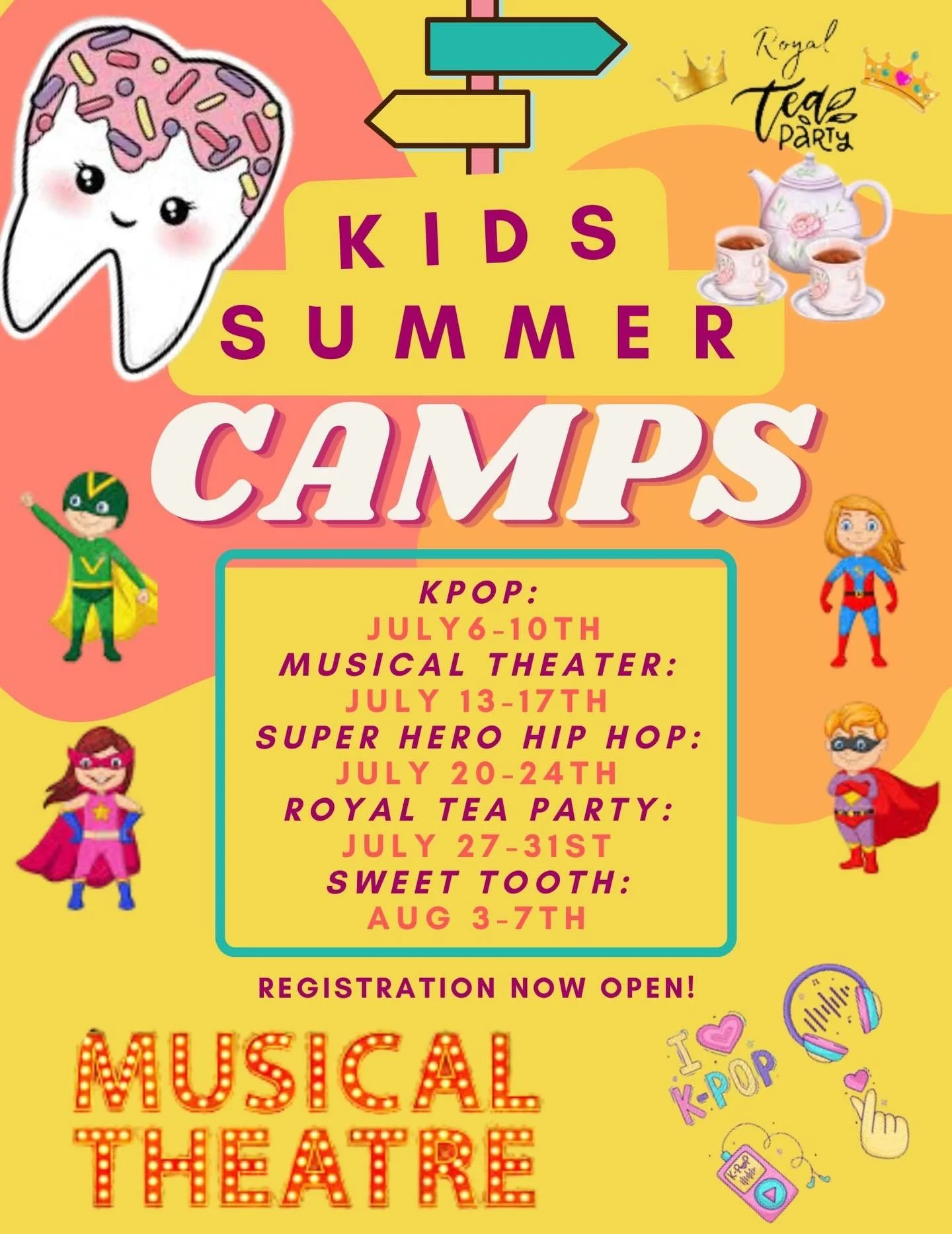 ☀️Our summer camps are now OPEN for registration! Secure your spot soon, space is limited! ☀️

Now offering early/late drop-off and pick-up ☀️

We can&rsquo;t wait to spend the summer with your kiddos!

☀️Link in bio☀️

#bellissimodanceco #summercamp