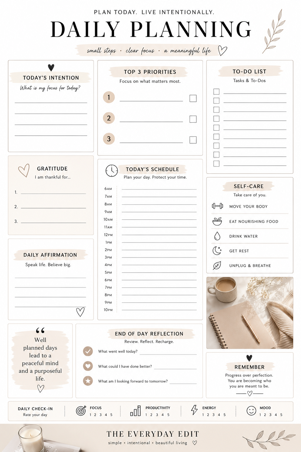 Daily Planner | Free