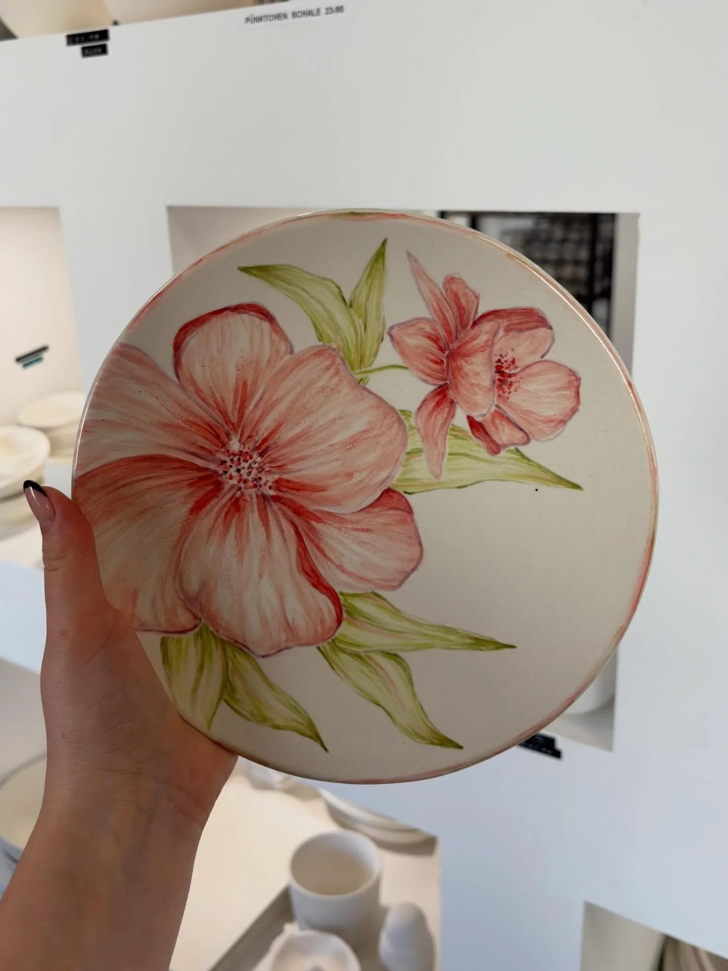 Ein paar Keramiken der letzten Wochen! 🌸🌷🌼 #keramik #ceramics #potterypainting #keramikselberbemalen #art