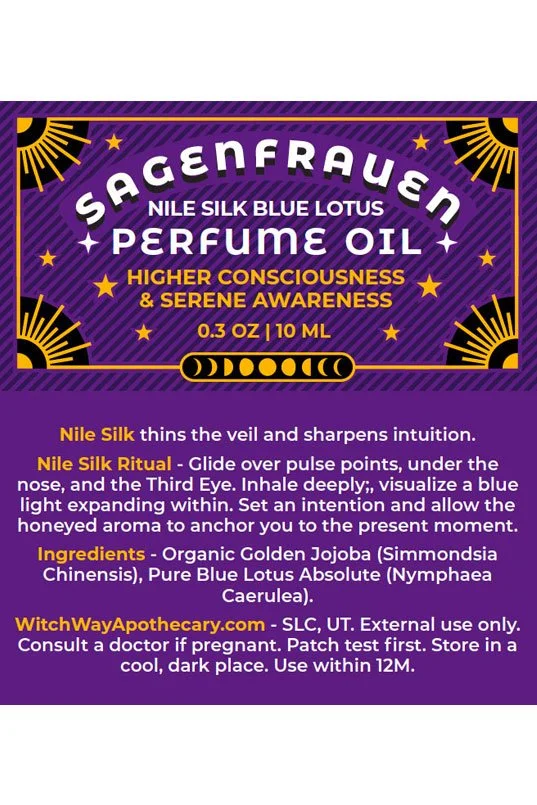Nile Silk Perfume Oil | Blue Lotus - 10ml