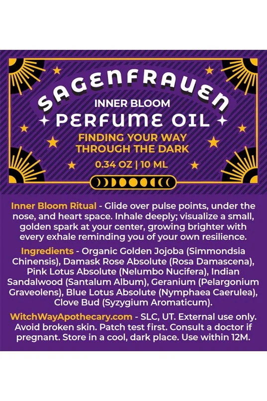 Inner Bloom Perfume Oil | Finding Your Way Through The Dark - 10ml