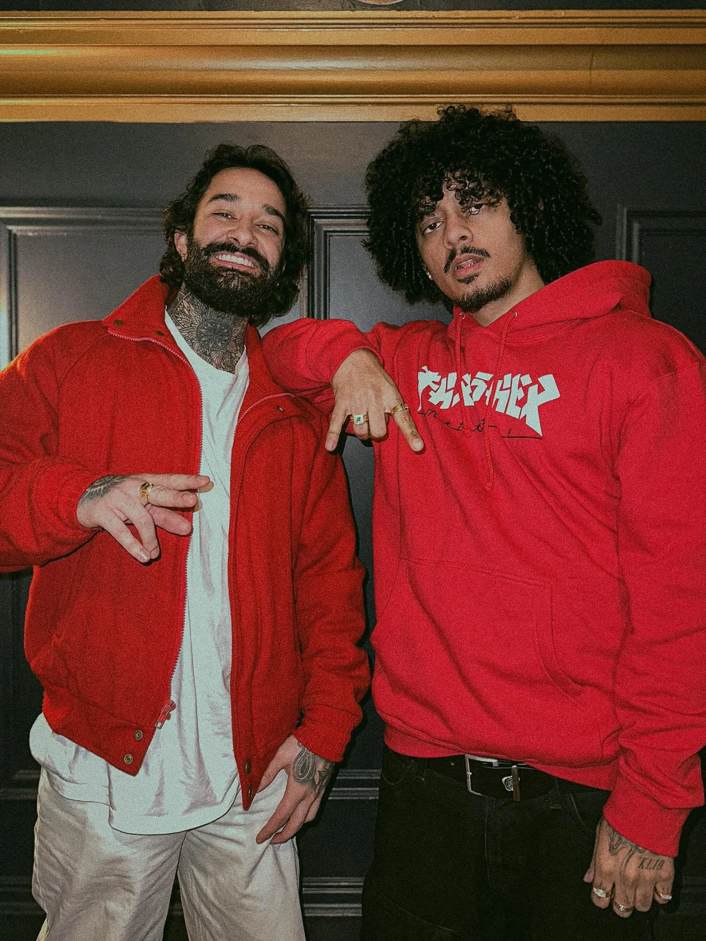 Sooraj, meet Sooraj. @hanumankind 🌞

Long overdue, legendary link up. Been connected for a min &amp; we knew it was only a matter of time. Pleasure seeing you in your element in SF &amp; our conversations worth cherishing. Til next time, keep shinin