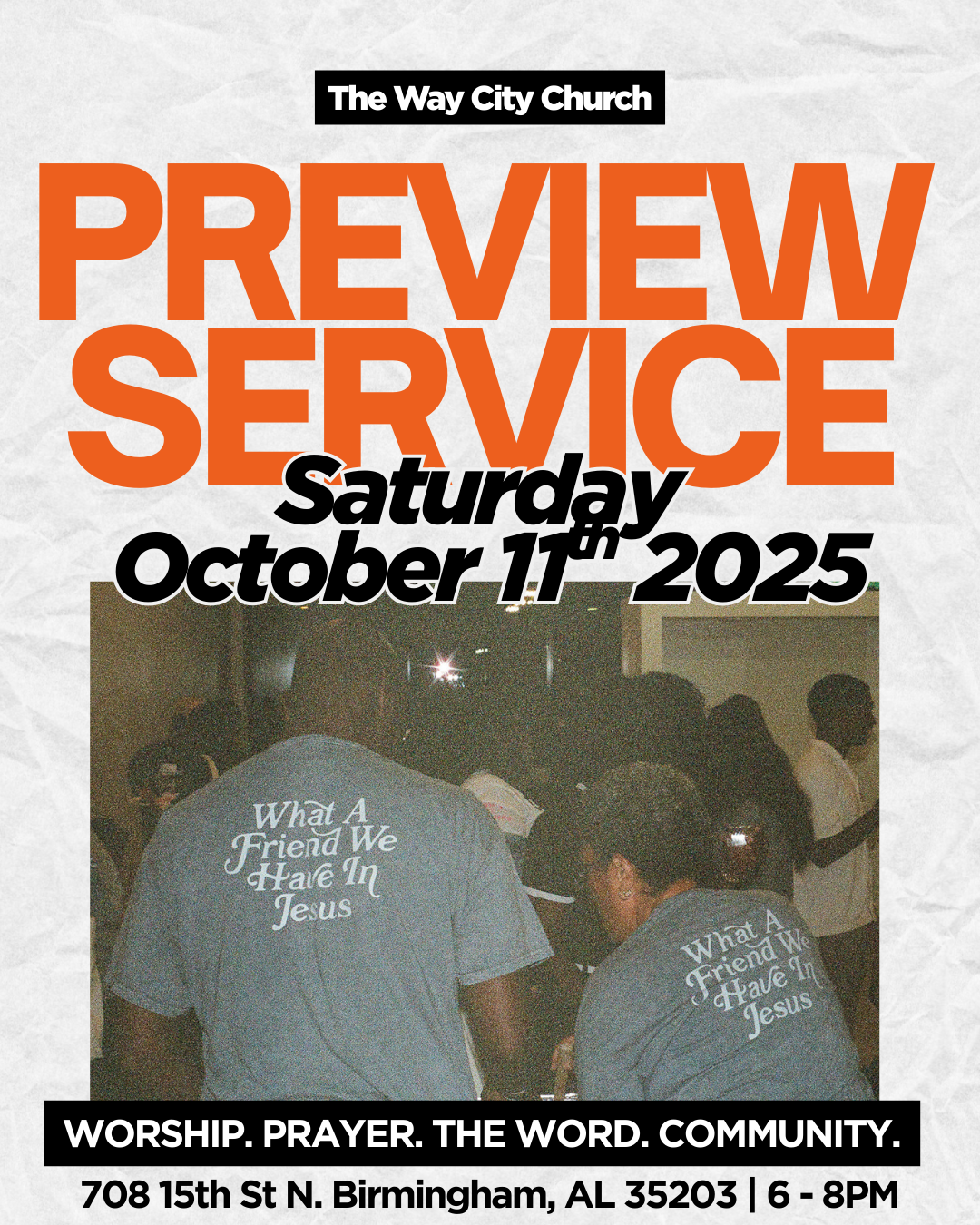 Saturday Preview Service