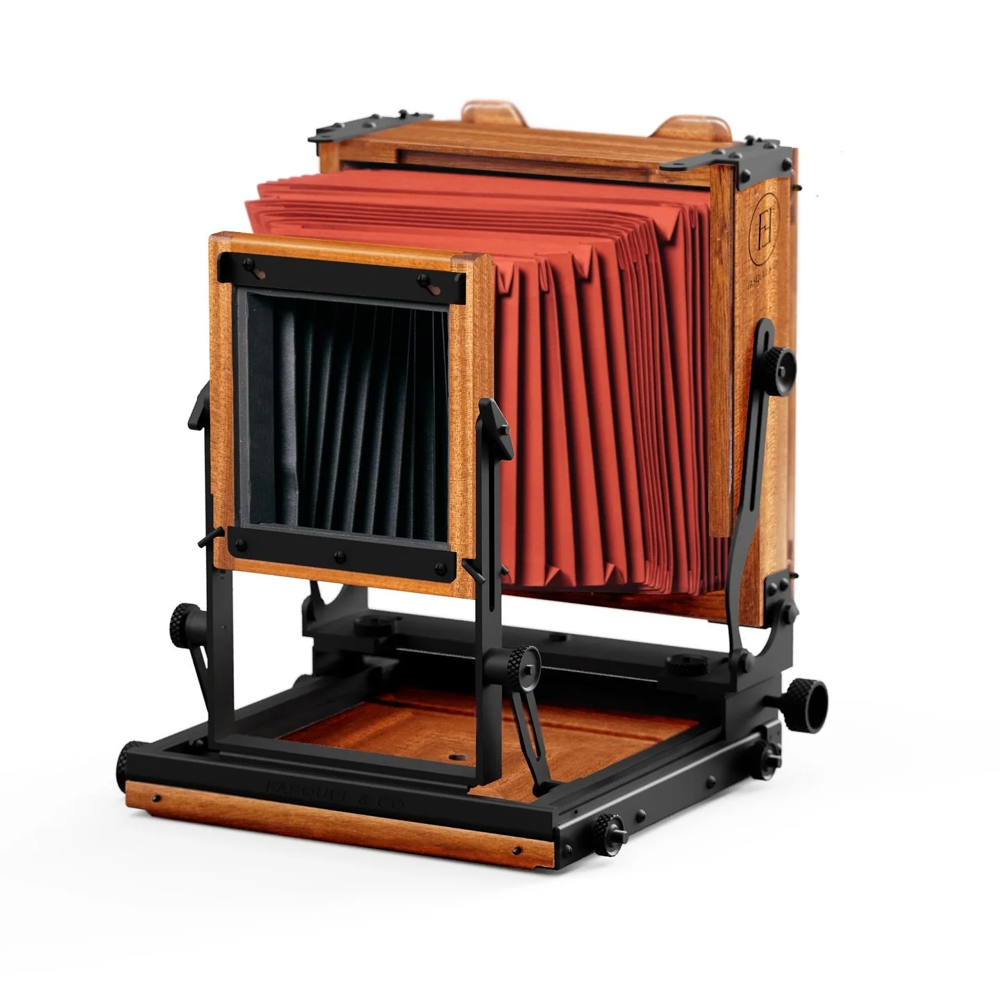 Introducing our brand-new 4&times;5 HERITAGE 📷

🔥 LAUNCH SPECIAL &mdash; PRE-ORDER OFFER
Get 400&euro; off with the code &rarr; 4X5LAUNCH
⚠️ ONLY for pre-orders on our website 

Made out of selected mahogany, black anodized aluminium and steel &mda