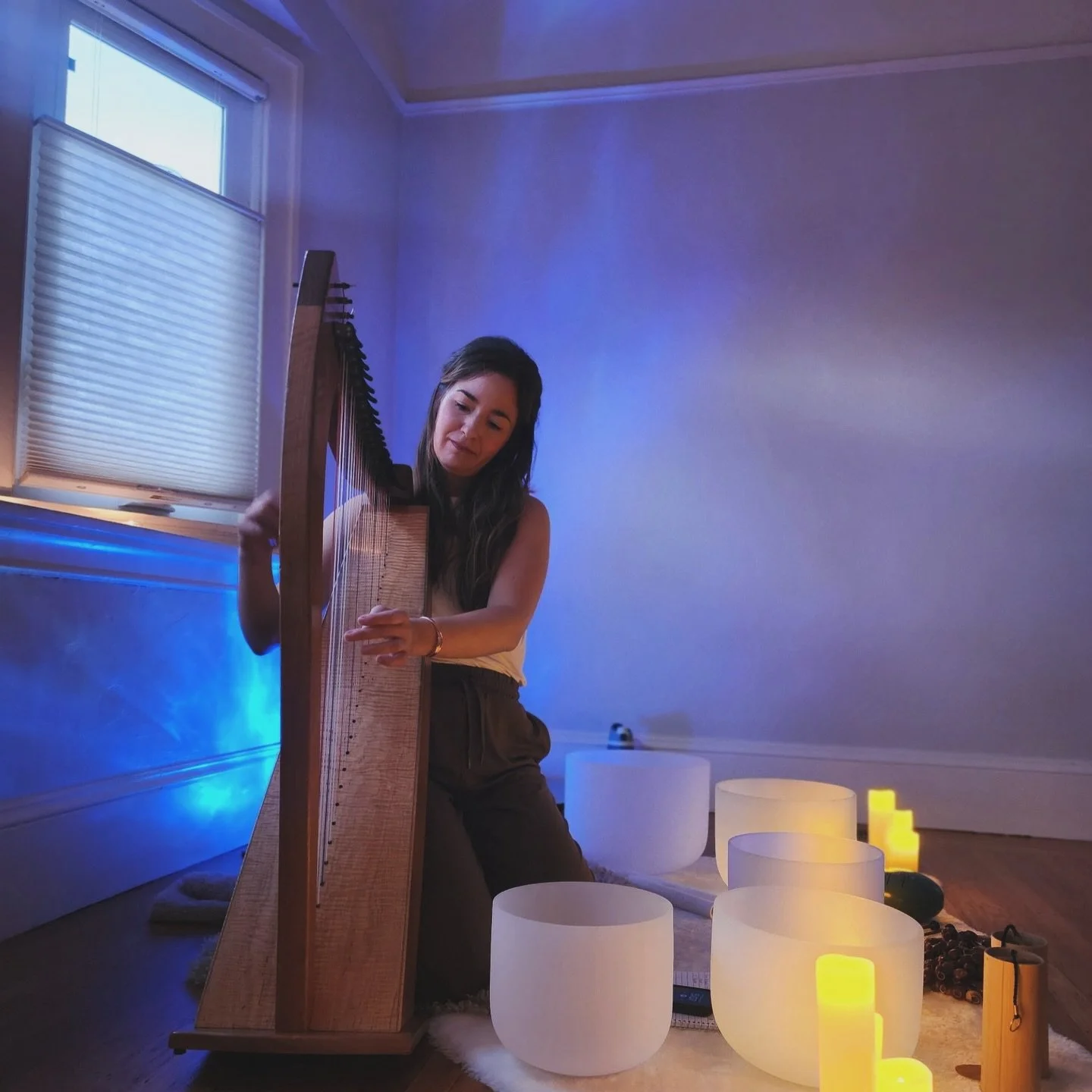 this saturday marks my and Victoria&rsquo;s 12th monthly sound bath together ✨

co-creating sacred sound journeys with her has been a huge highlight of my year. we seamlessly entrain and harmonize in these sound baths (which, to me, are truly ceremon