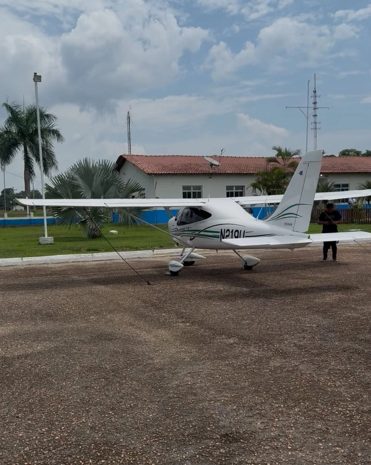Tecnam P2008 Florida to Brazil