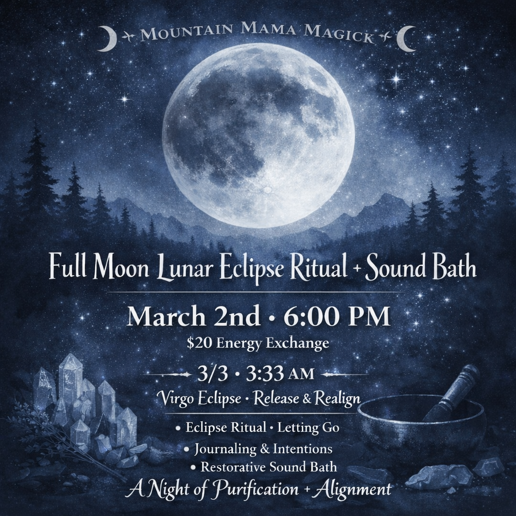 Full Moon Eclipse Sound Bath in Virgo